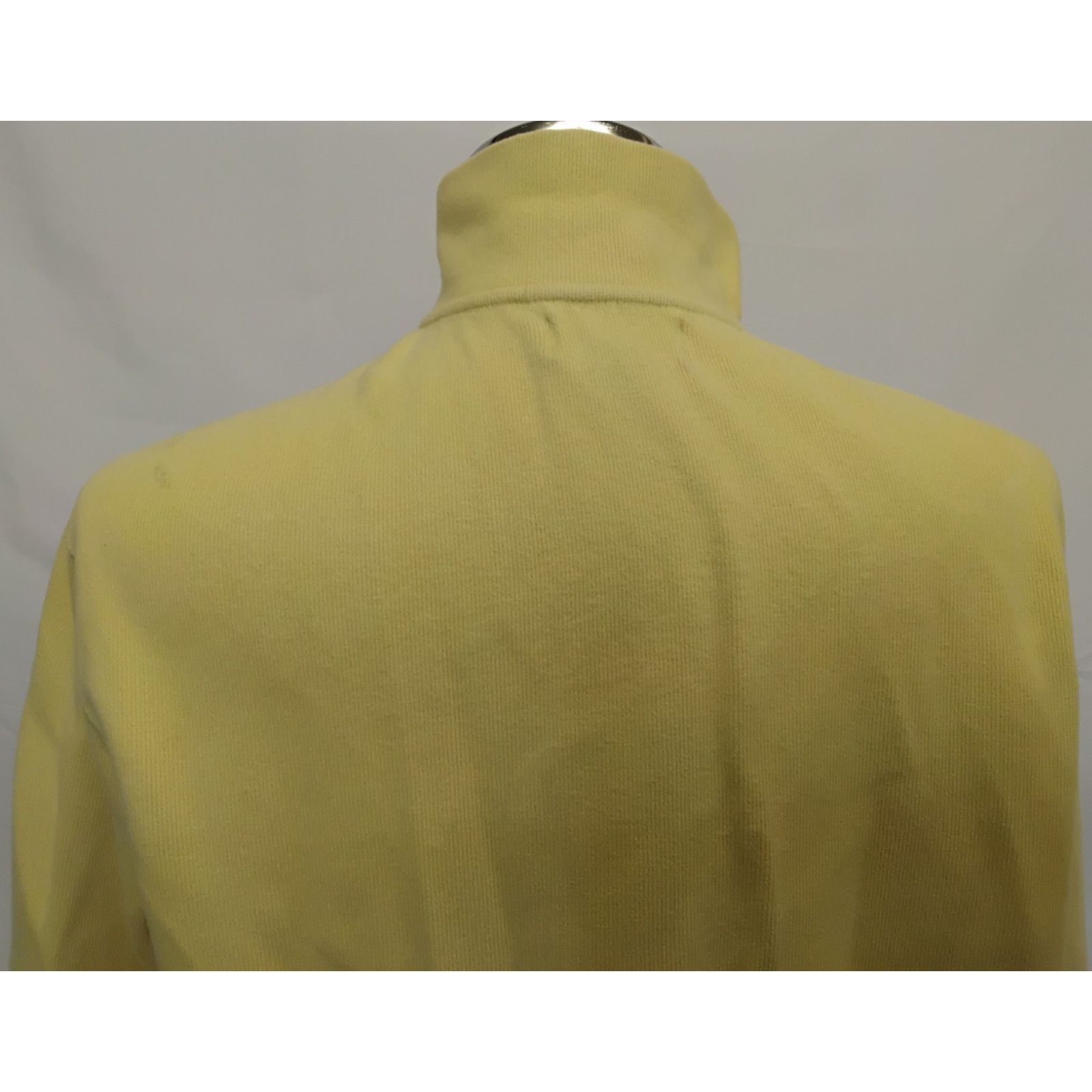 Polo Ralph Lauren Polo Ralph Lauren Quarter Zip Sweater Men's L Yellow VTG 90s Size US L / EU 52-54 / 3 - 6 Thumbnail