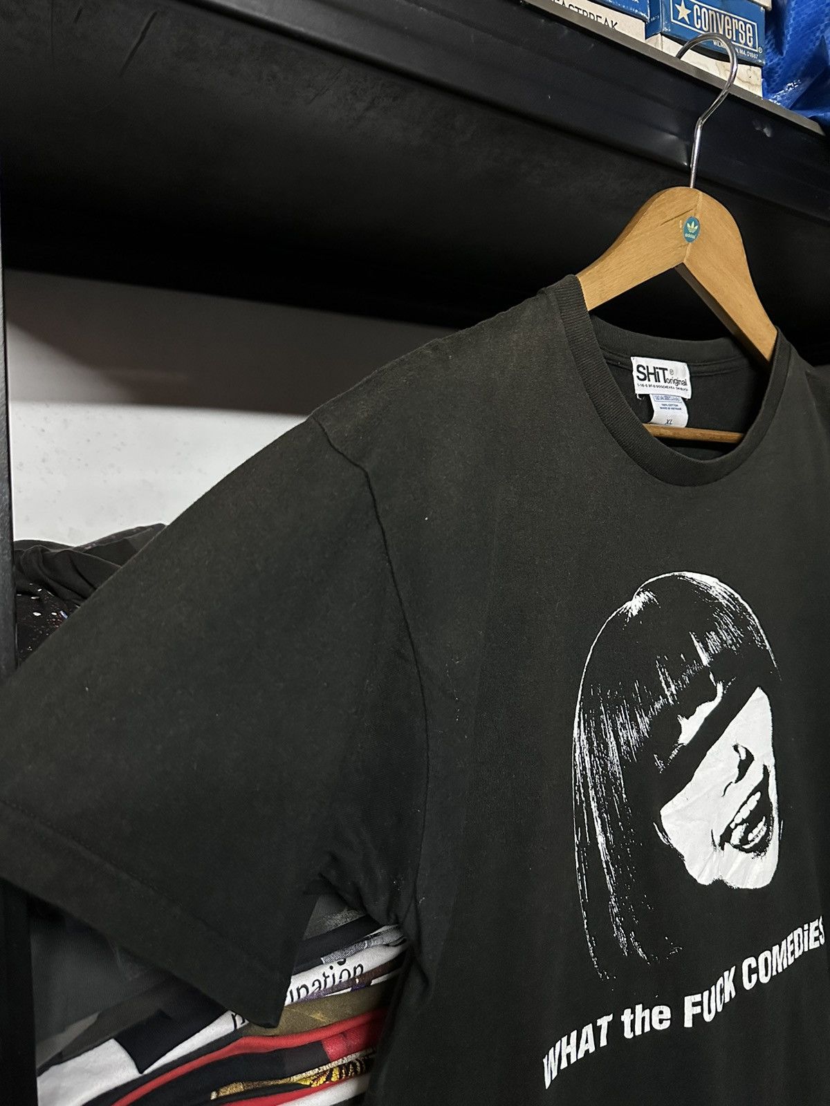 Japanese Brand × Vintage Vintage What The Fuck Comedies Sun Faded Tee Size US XL / EU 56 / 4 - 6 Thumbnail