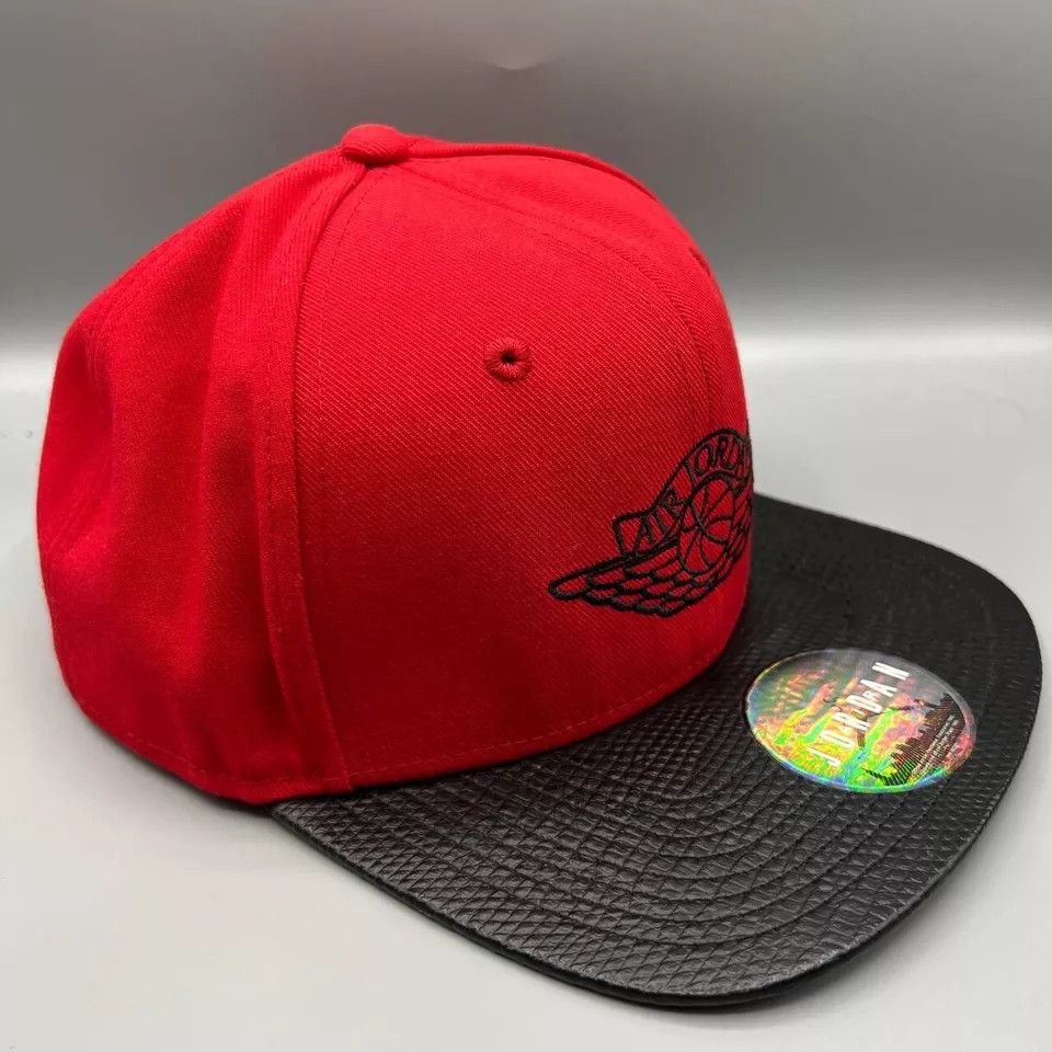 Jordan Brand Air Jordan Wings Hat Men Embroidered Logo Jumpman Snap Back Size ONE SIZE - 3 Thumbnail