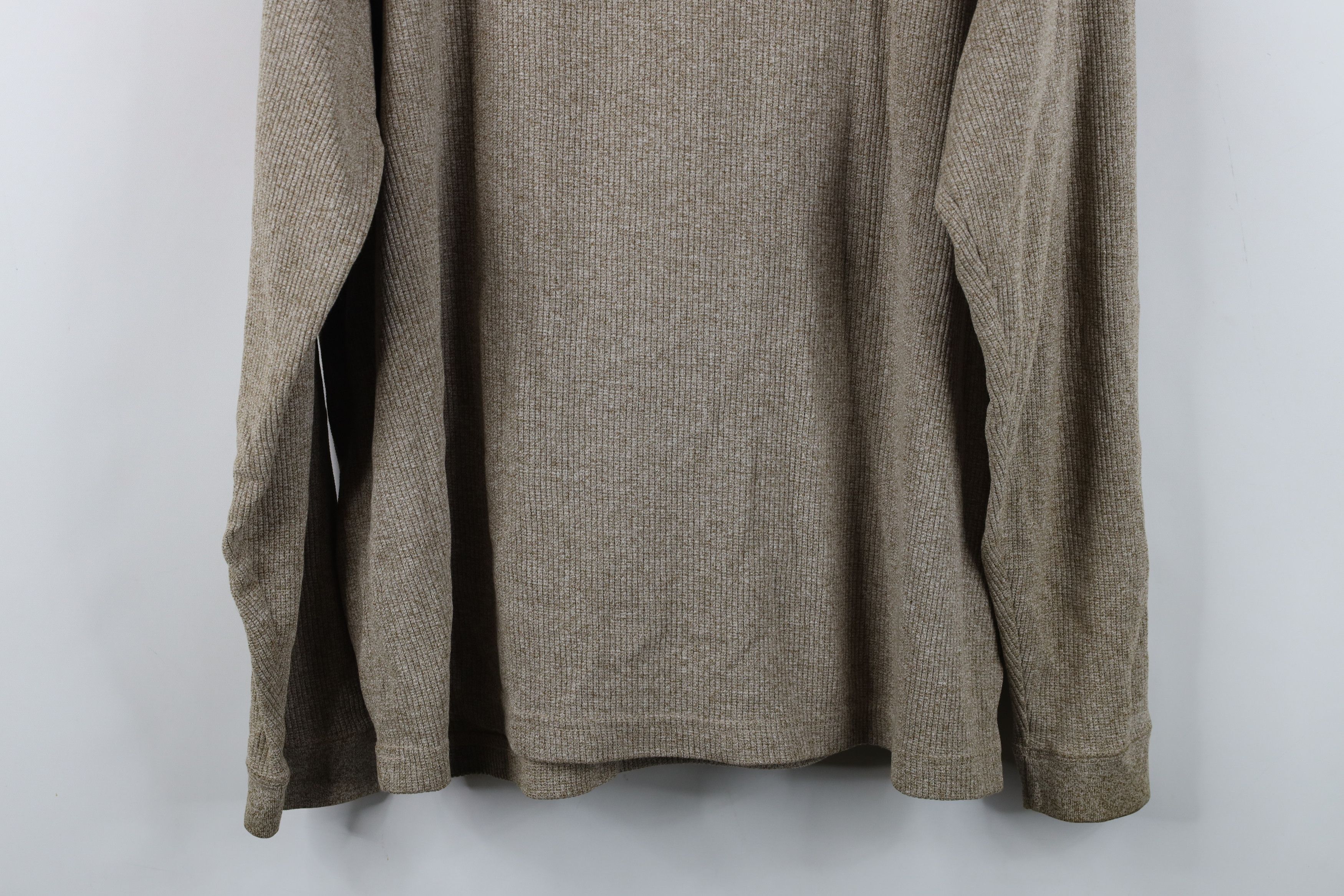Vintage Vintage 90s Streetwear Waffle Long Sleeve Henley T-Shirt Size US XL / EU 56 / 4 - 10 Thumbnail
