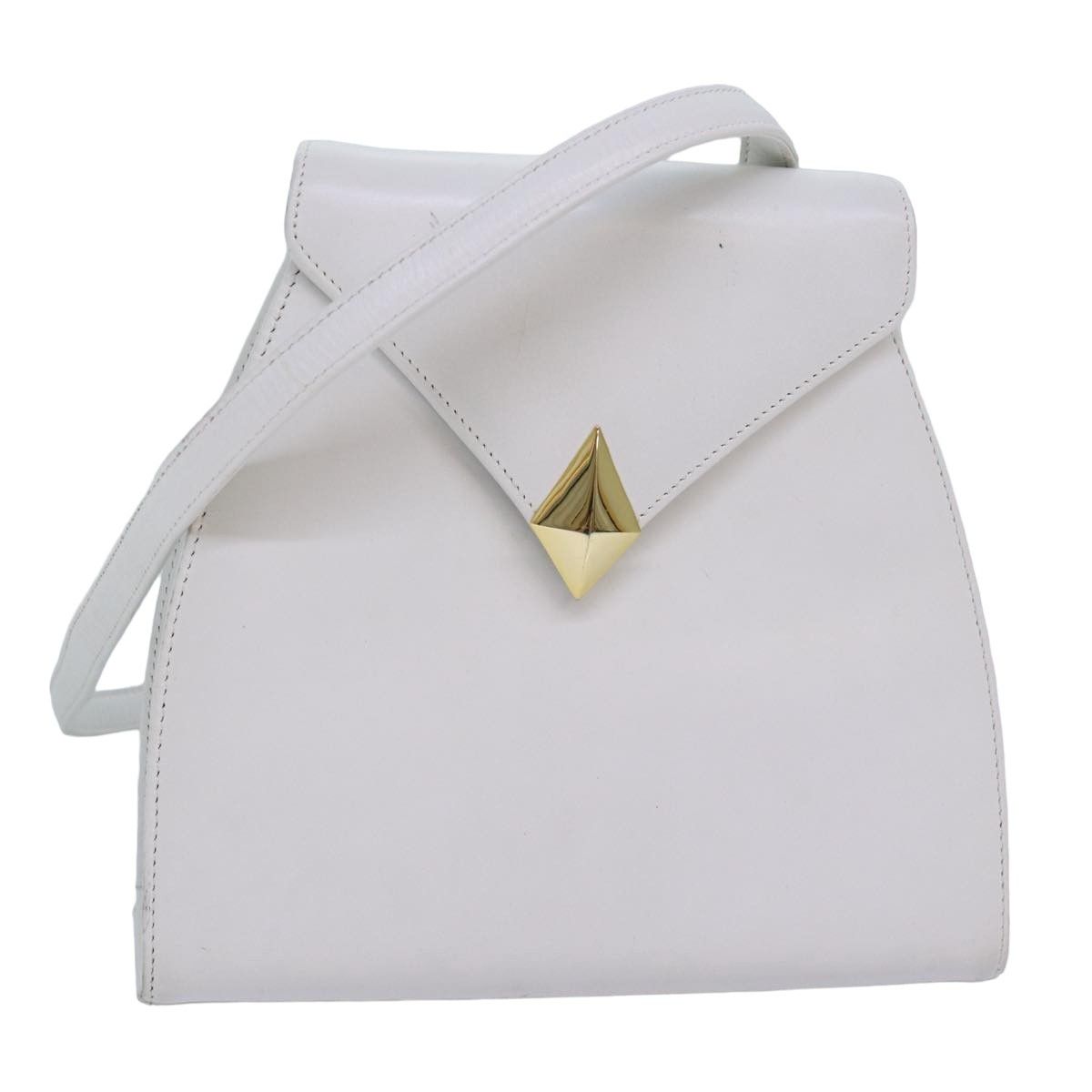 Givenchy White Leather Shoulder Bag (Pre-Owned) Size ONE SIZE - 1 Thumbnail