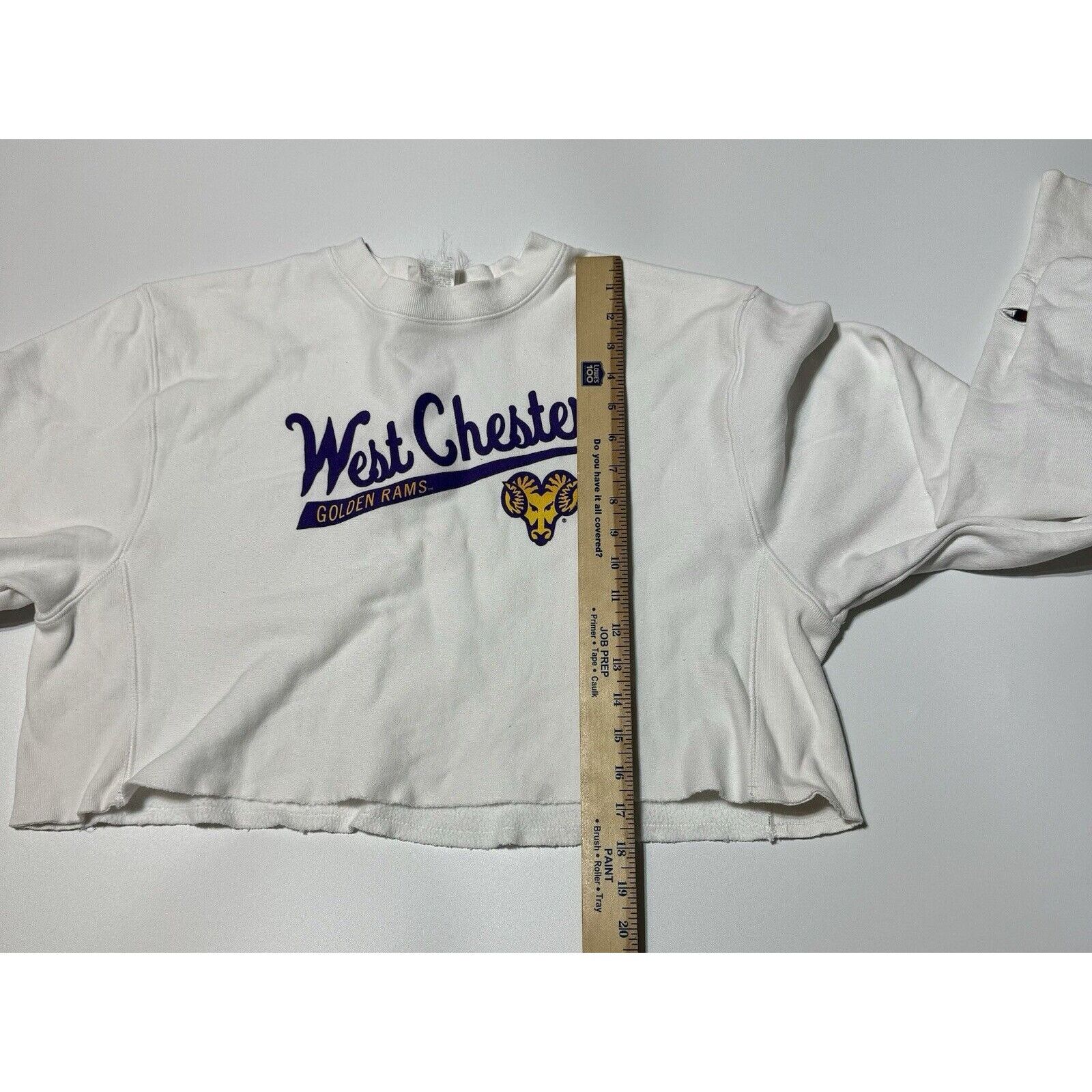 Champion West Chester University Champion Sweatshirt M DIY Cropped Size M / US 6-8 / IT 42-44 - 4 Thumbnail