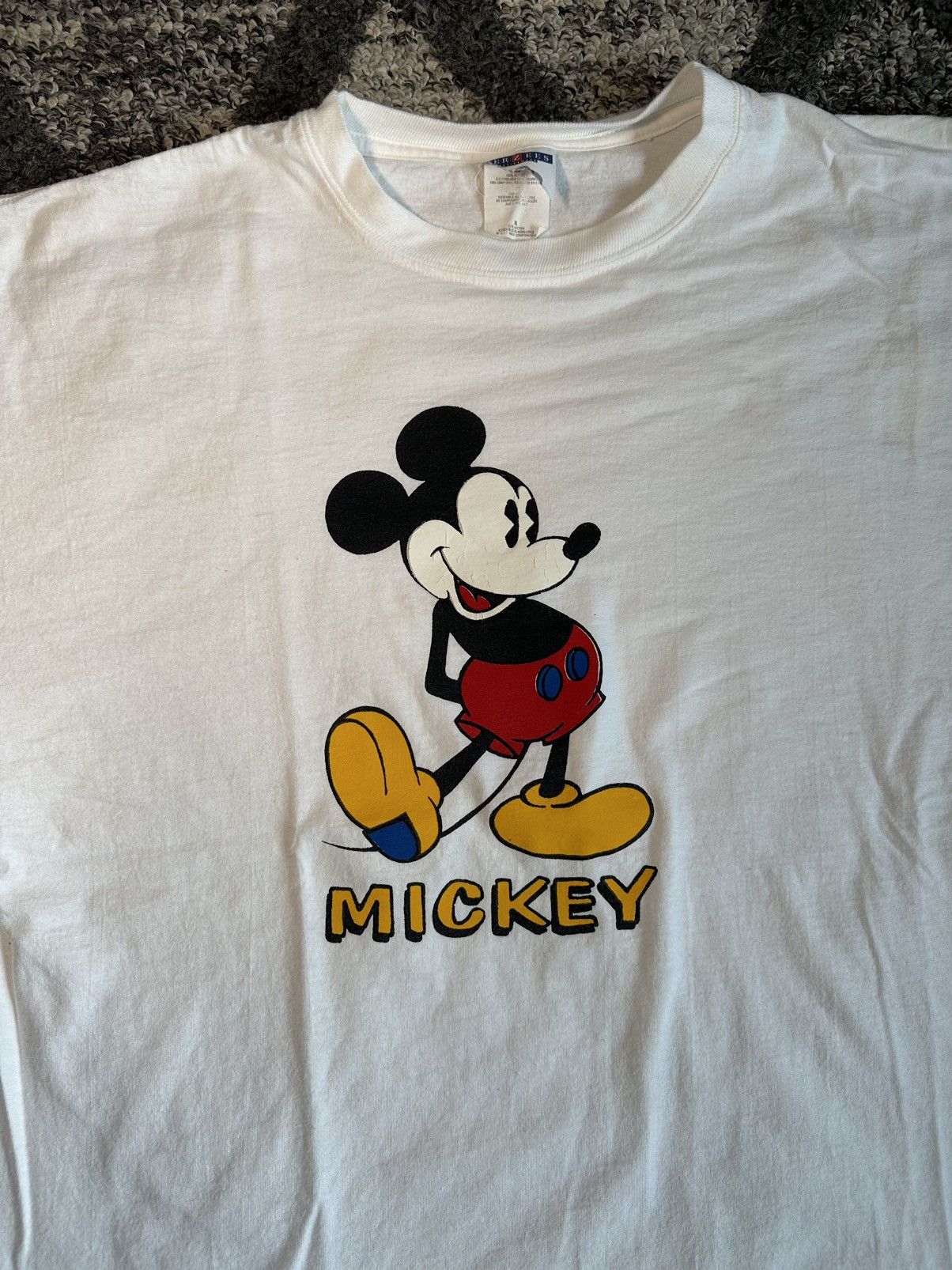 Mickey Mouse × Vintage Vintage Mickey Mouse Boxy fit tee Size US XL / EU 56 / 4 - 3 Thumbnail