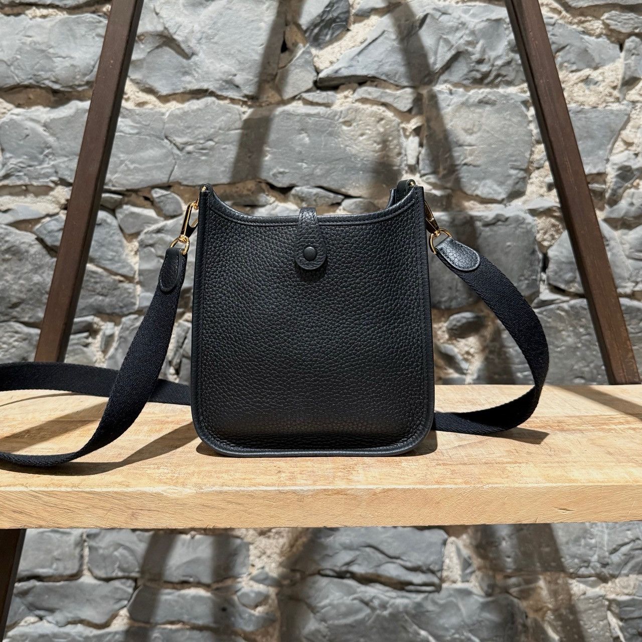 Hermes Hermès 2022 Black Taurillon Evelyne 16 TPM Amazone Bag Size ONE SIZE - 6 Thumbnail