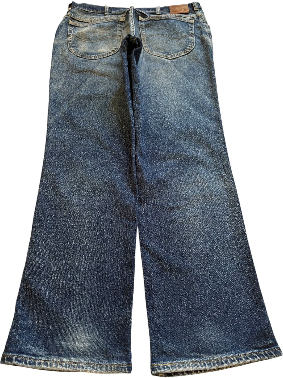 Lee SALES🔥Vintage Lee Mud Wash Distressed Loose Jeans Size US 33 - 2 Thumbnail