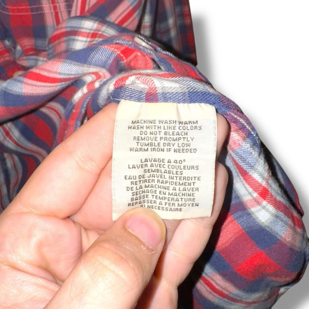 Polo Ralph Lauren Red White & Blue Polo Ralph Lauren Denim Supply Flannel Shir Size US L / EU 52-54 / 3 - 9 Thumbnail