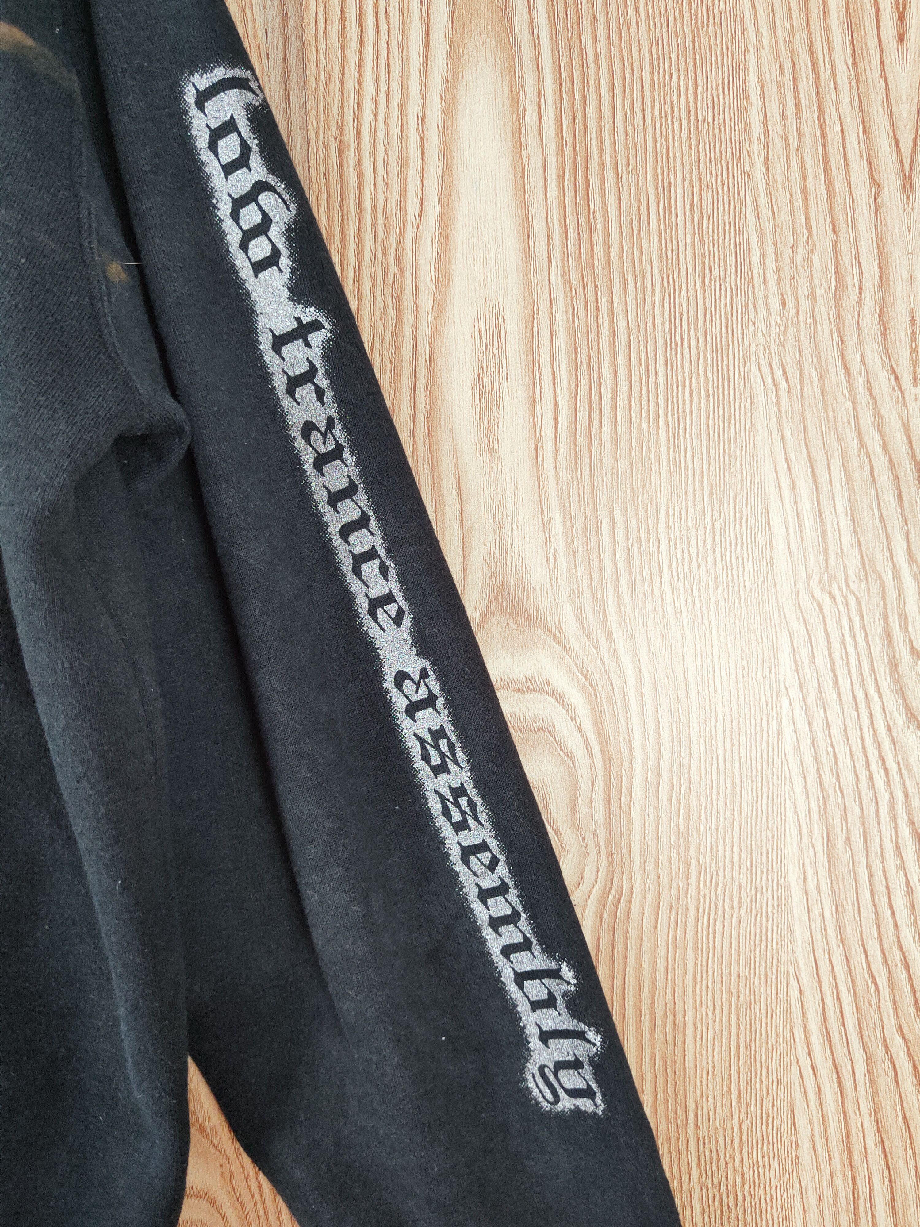 Japanese Brand × Vintage Vintage JUE Black Faded Hoodie Sweaters Size US L / EU 52-54 / 3 - 5 Thumbnail