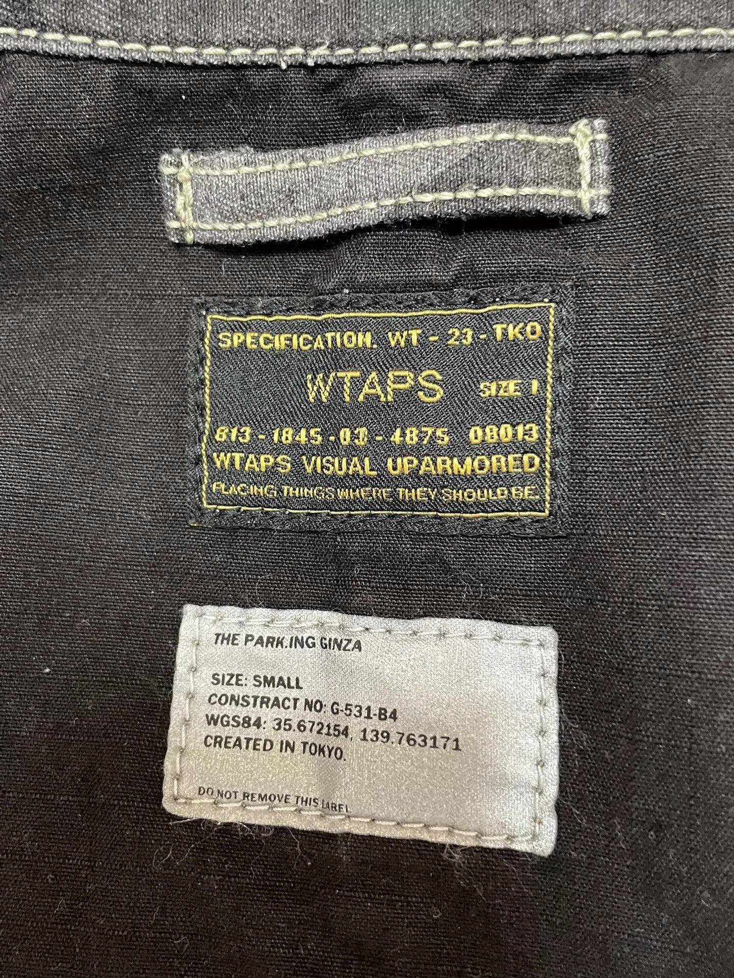 Wtaps WTAPS x HF 3-way Wax Dyed Washed PARK-ING Jacket S 16 Size US S / EU 44-46 / 1 - 8 Thumbnail