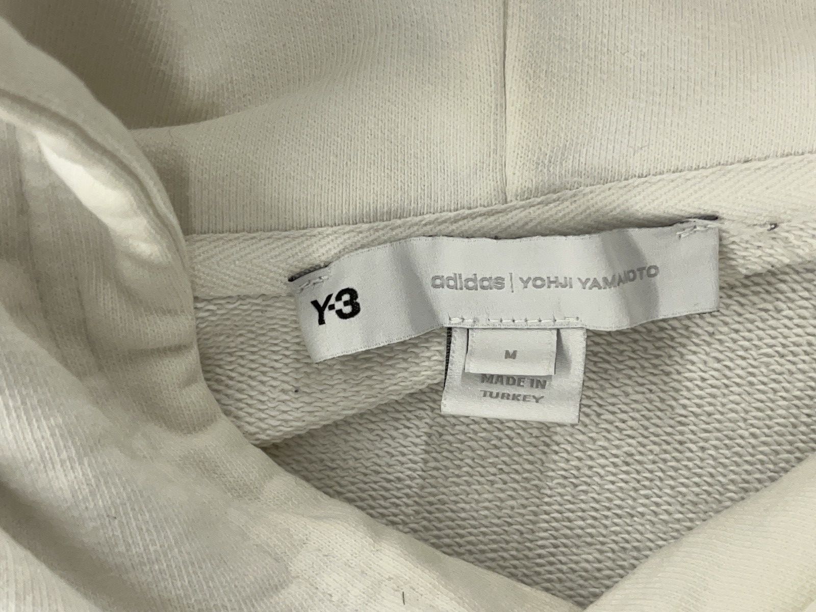 Y-3 Y-3 Yohji Yamamoto Box Logo Hoodie White M Size US M / EU 48-50 / 2 - 4 Thumbnail