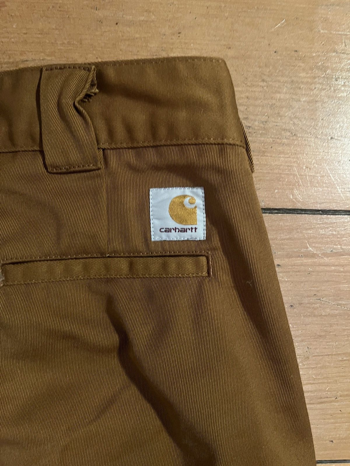 Carhartt Carharrt Tan Orange Simple Pants Size US 28 / EU 44 - 4 Thumbnail