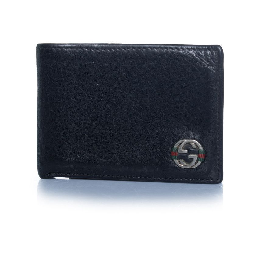 Gucci Gucci, black leather wallet Size ONE SIZE - 1 Thumbnail
