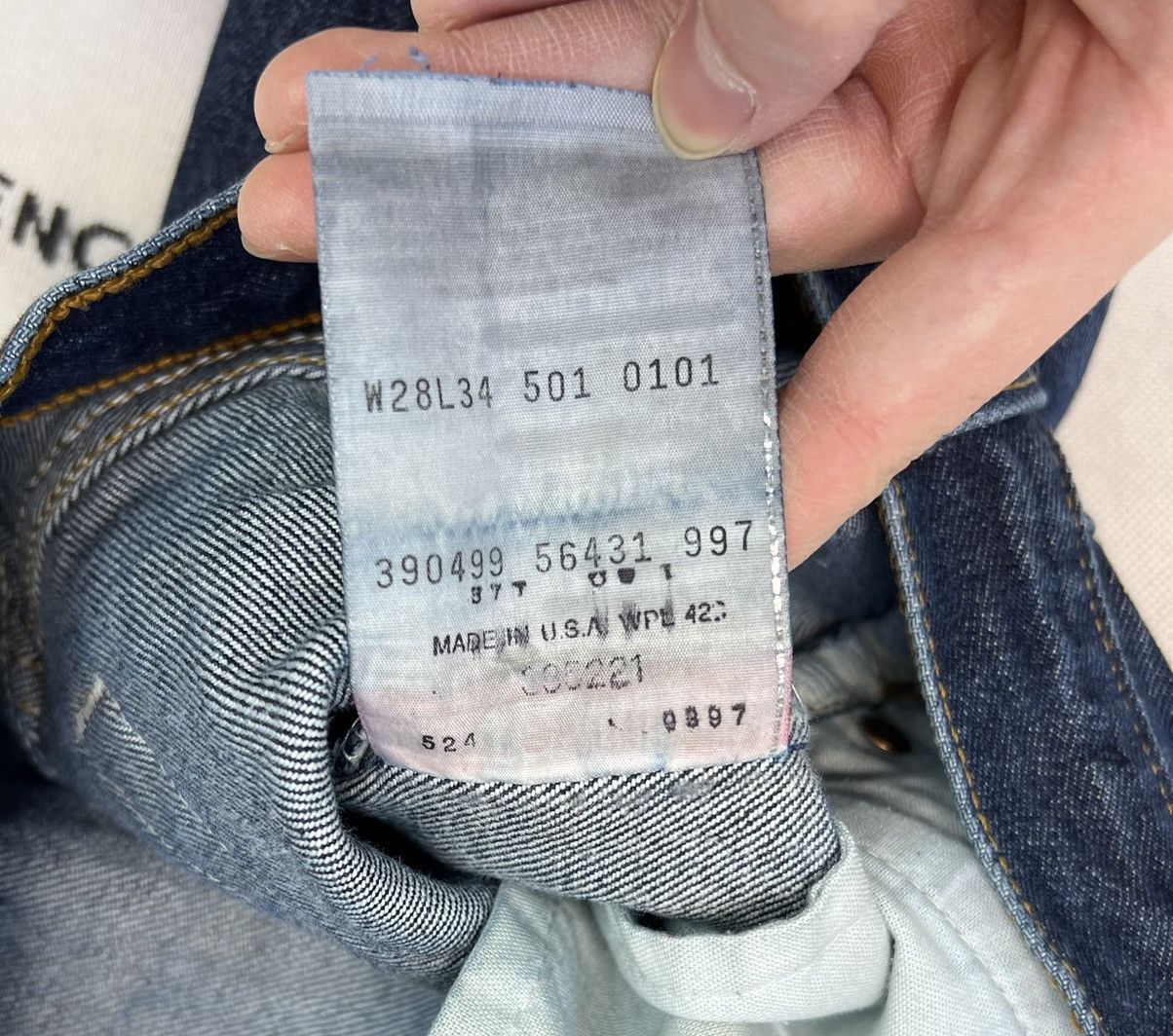 Levi's × Vintage Shorts Levi’s 501 Blue Vintage 1999s Size 27" / US 4 / IT 40 - 5 Thumbnail