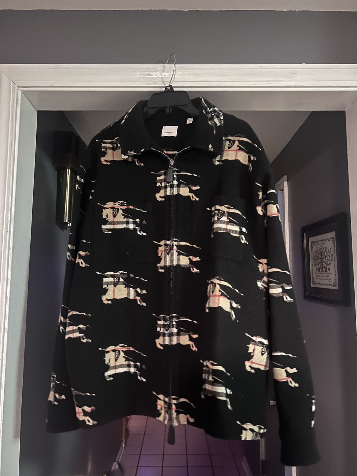 Burberry Burberry Men’s Wool Jacket (SS23/FW23) Size US XL / EU 56 / 4 - 1 Thumbnail