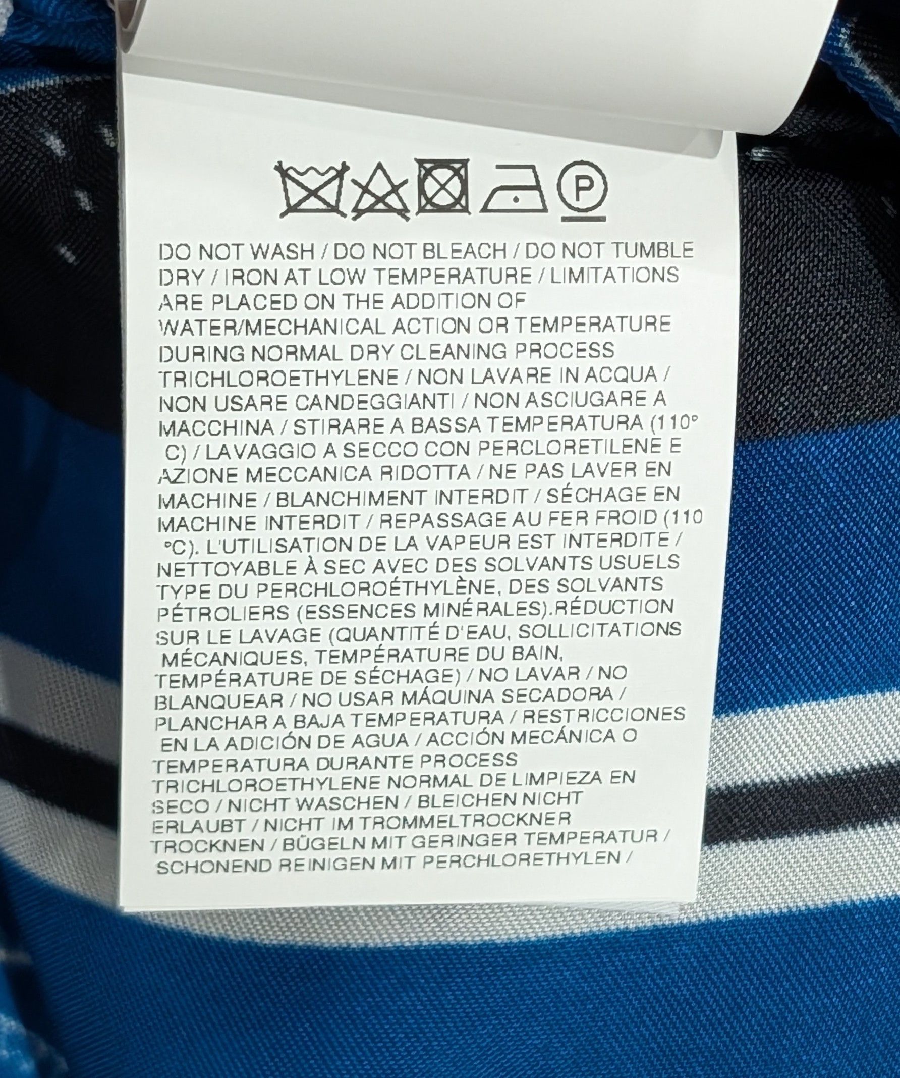 Off-White Off-White Bandana Satin Button Up Shirt Blue/Multi Medium Size US M / EU 48-50 / 2 - 9 Thumbnail