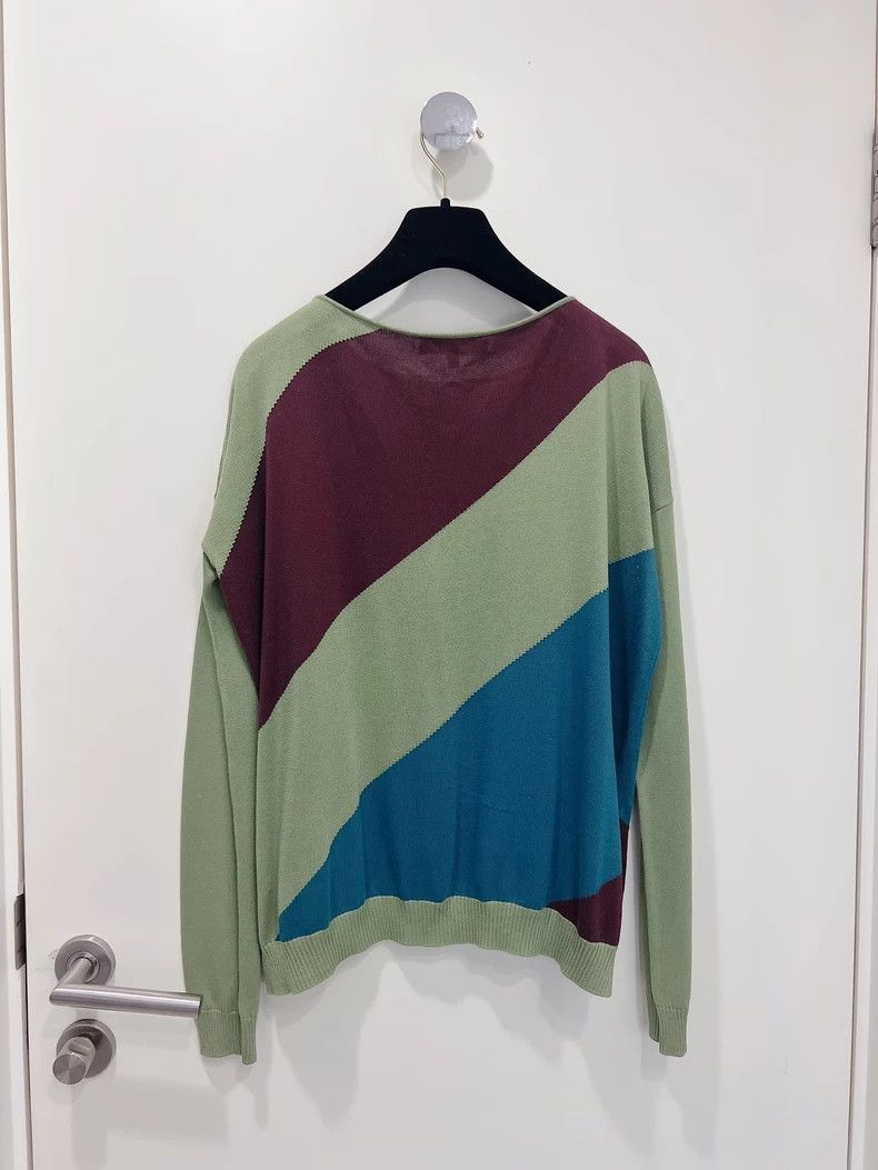 Loro Piana Loro Piana Color-blocked knitwear sweater 2506-Nextarrow Size XS / US 0-2 / IT 36-38 - 2 Thumbnail