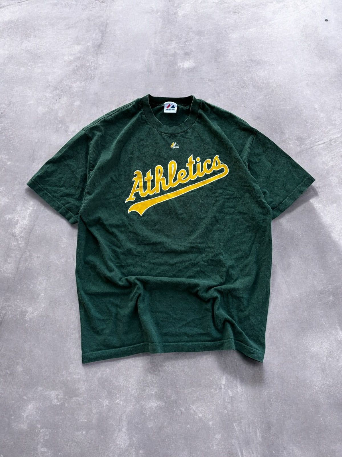 MLB × Vintage Vintage Oakland Athletics T-shirt MLB made in USA Size US XL / EU 56 / 4 - 1 Thumbnail