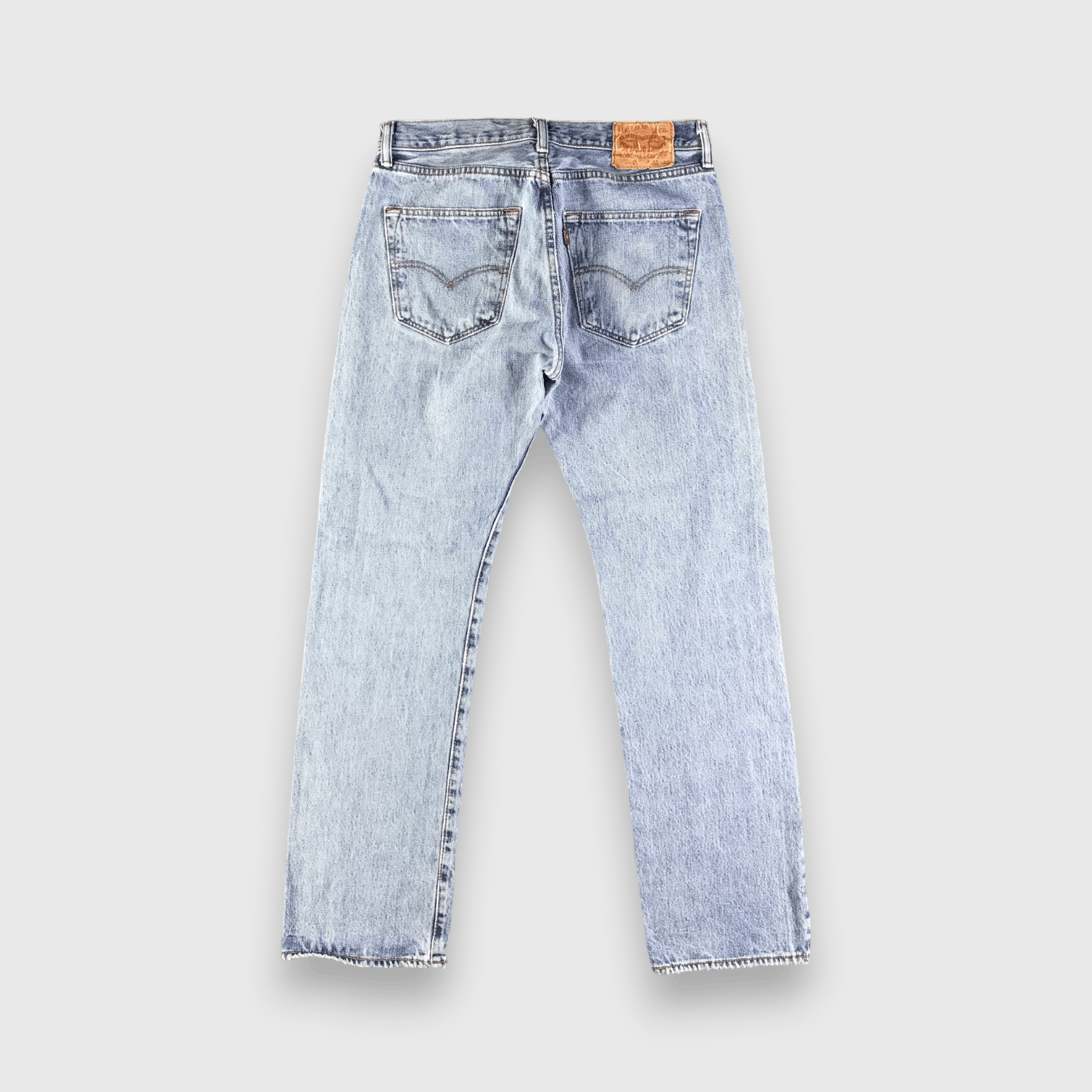 Levi's Vintage Blue Wash Levis 501 Jeans-J3428 Size US 31 - 2 Thumbnail