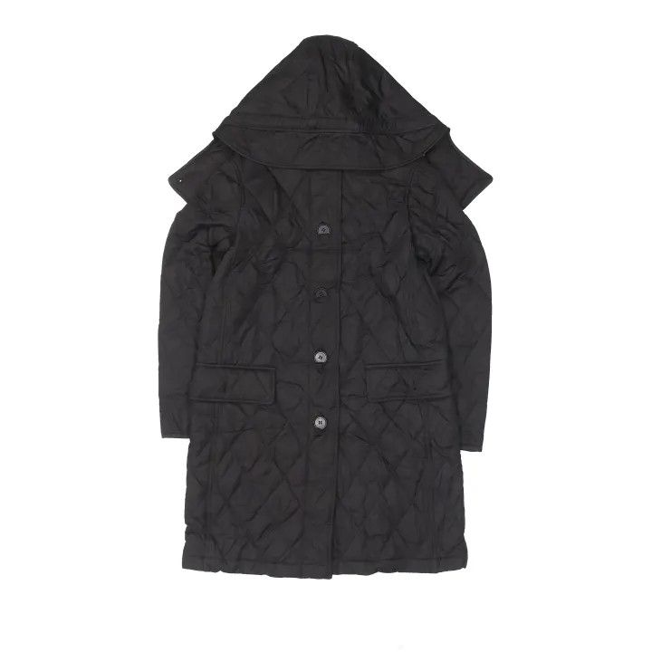 Burberry Burberry Black Casual Hooded Jacket 0079 Size M / US 6-8 / IT 42-44 - 1 Thumbnail