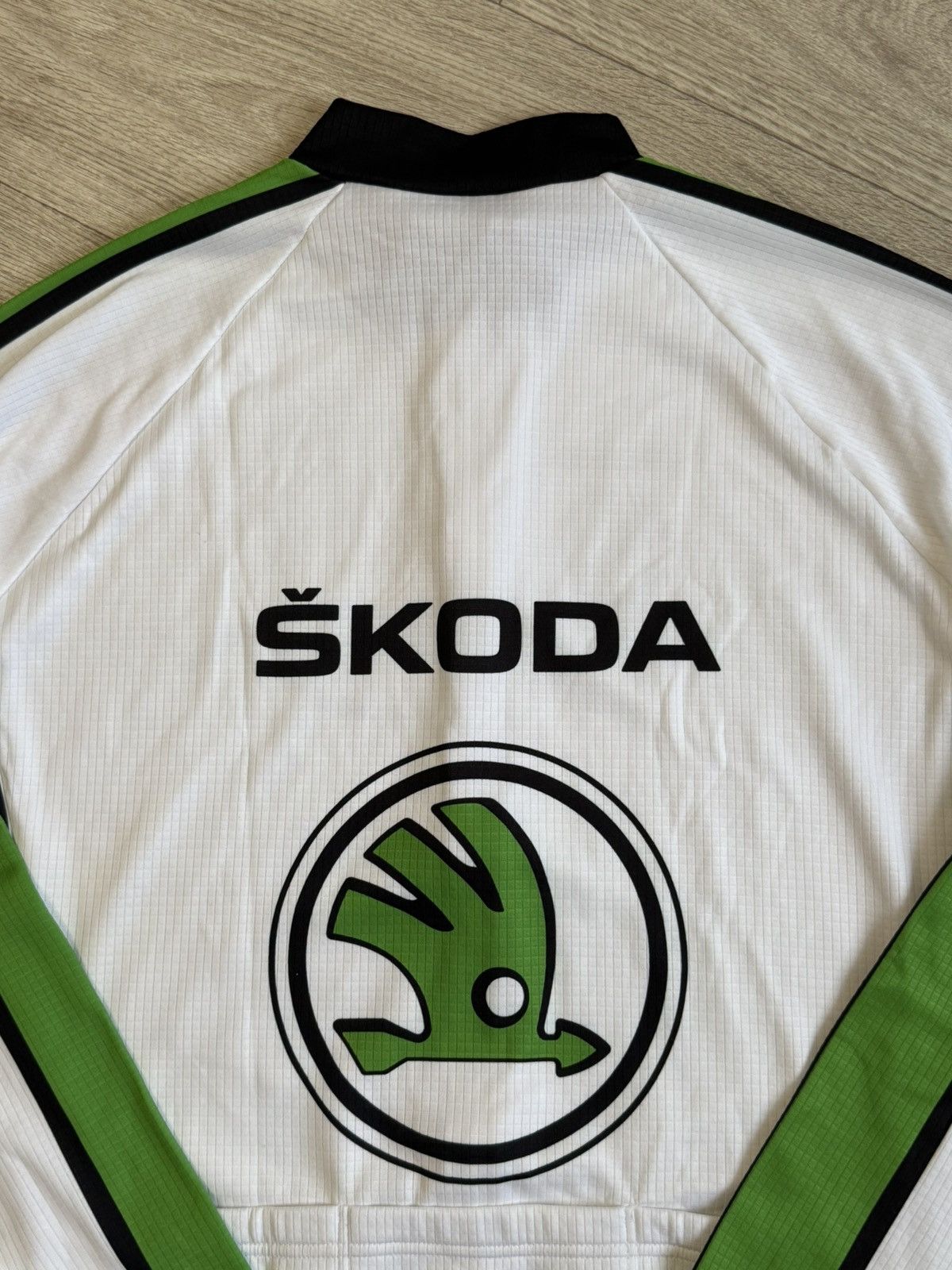Bicycle 🔷Official Skoda Team Cycling Jersey Long Sleeve🔷 Size US XL / EU 56 / 4 - 6 Thumbnail