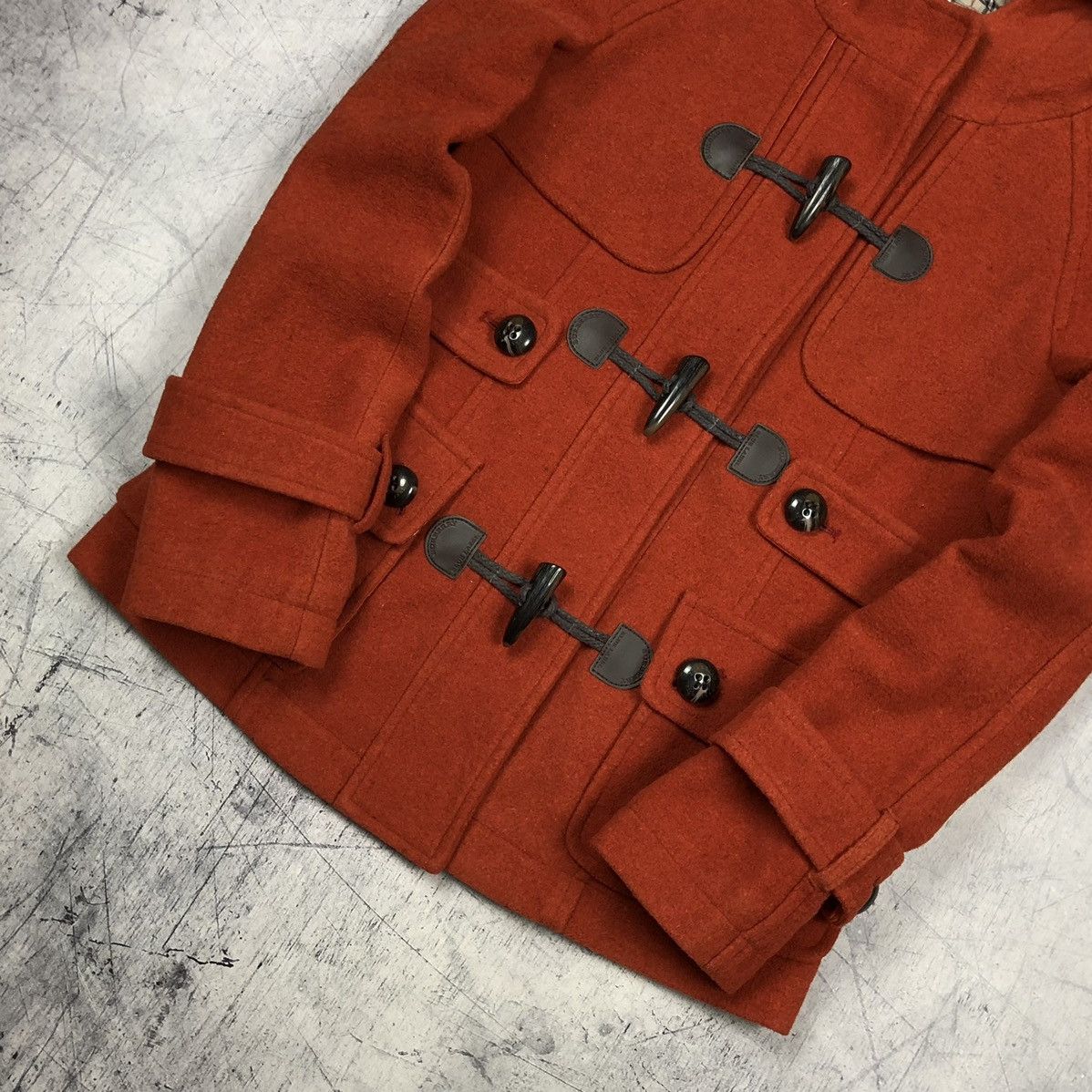 Burberry Vintage 90s Burberry Blue Label Japan Duffle Coat Nova Check Size S / US 4 / IT 40 - 6 Thumbnail