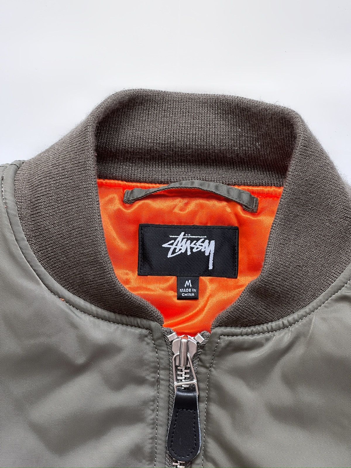 Comme des Garcons × Stussy Stussy CDG MA-1 Bomber Jacket 40th Anniversary Size US M / EU 48-50 / 2 - 5 Thumbnail