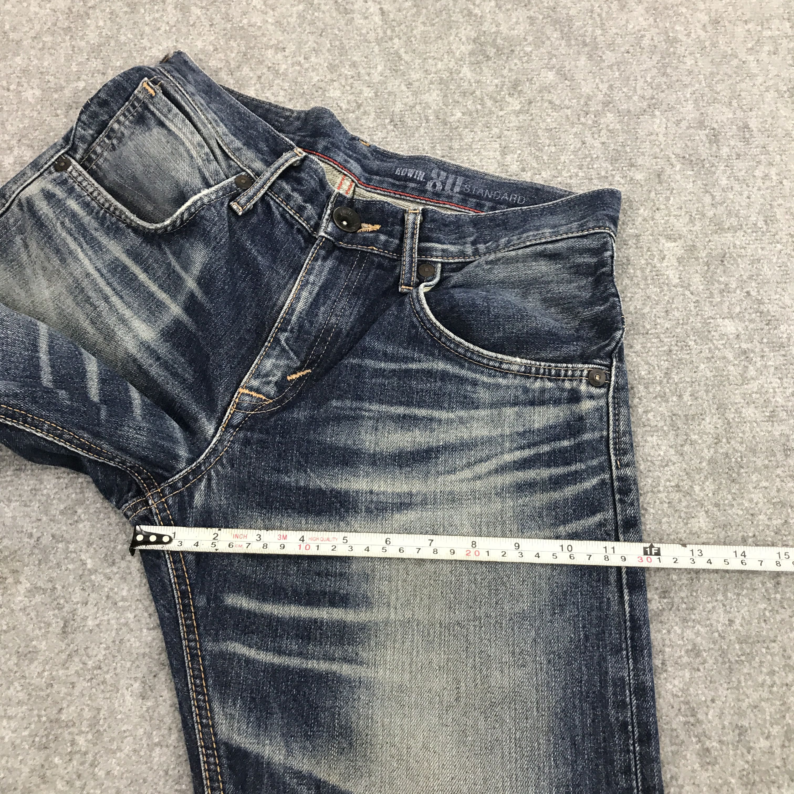 Edwin JAPAN EDWIN DISTRESSED FADED DENIM PANTS Size US 30 / EU 46 - 11 Thumbnail