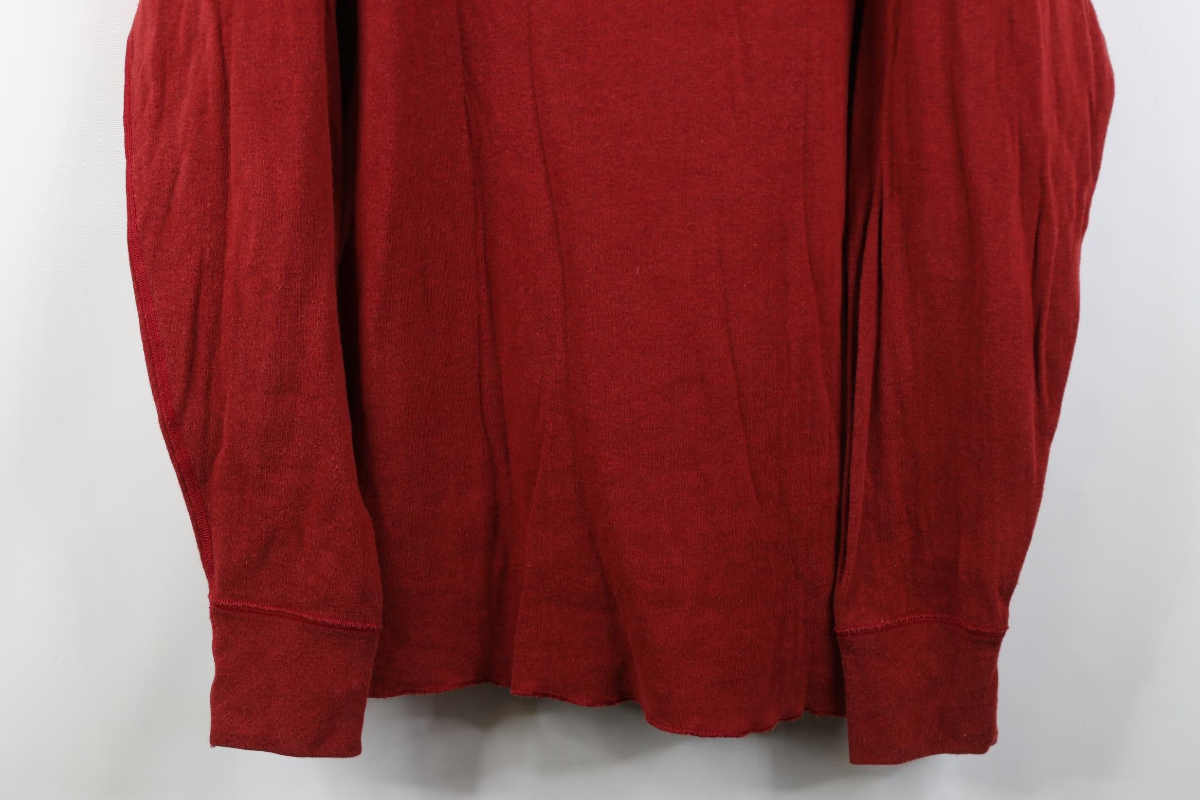 L.L. Bean Vintage 90s LL Bean Rivers Driver Henley Long Sleeve T-Shirt Size US XL / EU 56 / 4 - 3 Thumbnail