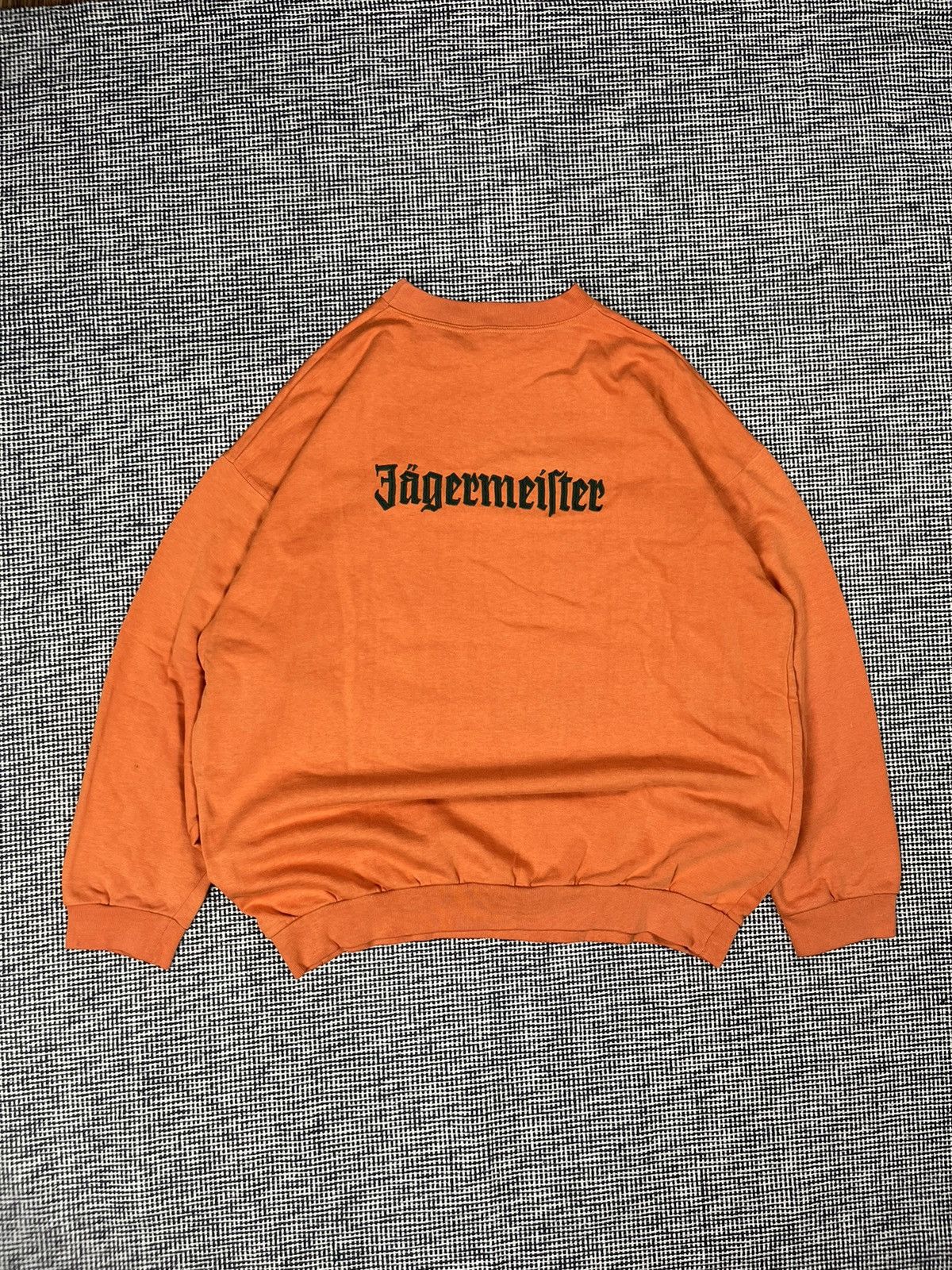 Jagermeister × Vintage 90s vintage jagermeister boxy sweatshirt Size US L / EU 52-54 / 3 - 2 Thumbnail