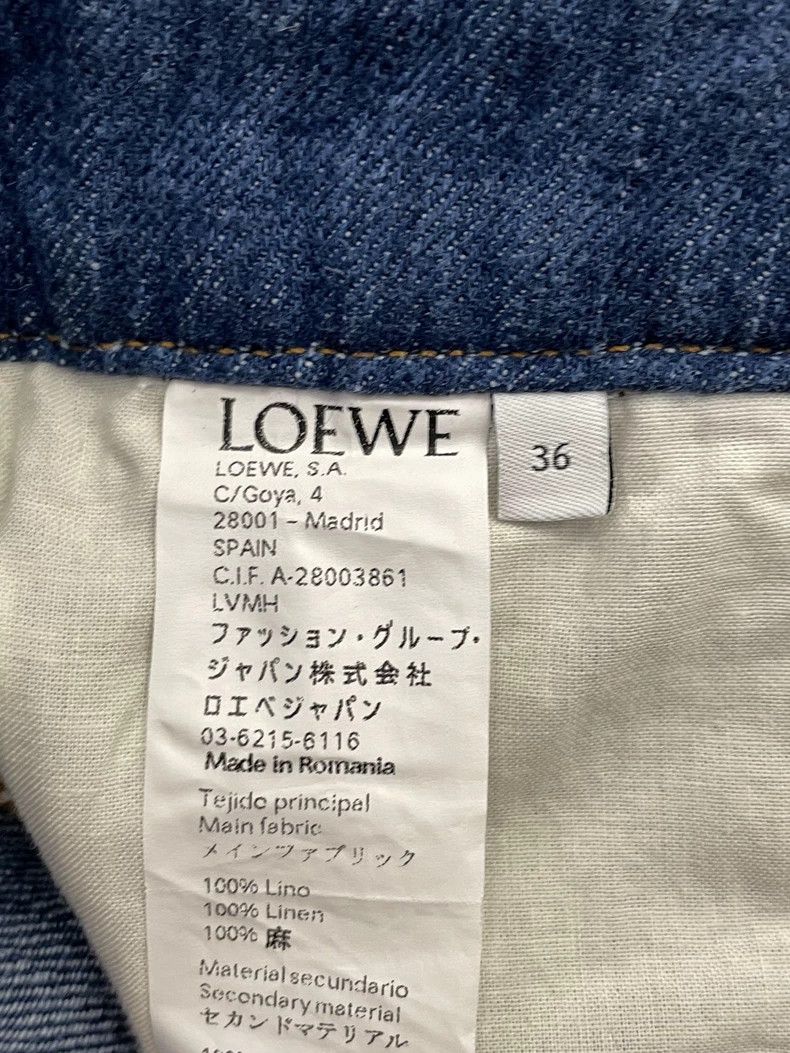 Loewe LOEWE Floral hem on jeans Size 24" / US 00 / IT 34 - 8 Thumbnail