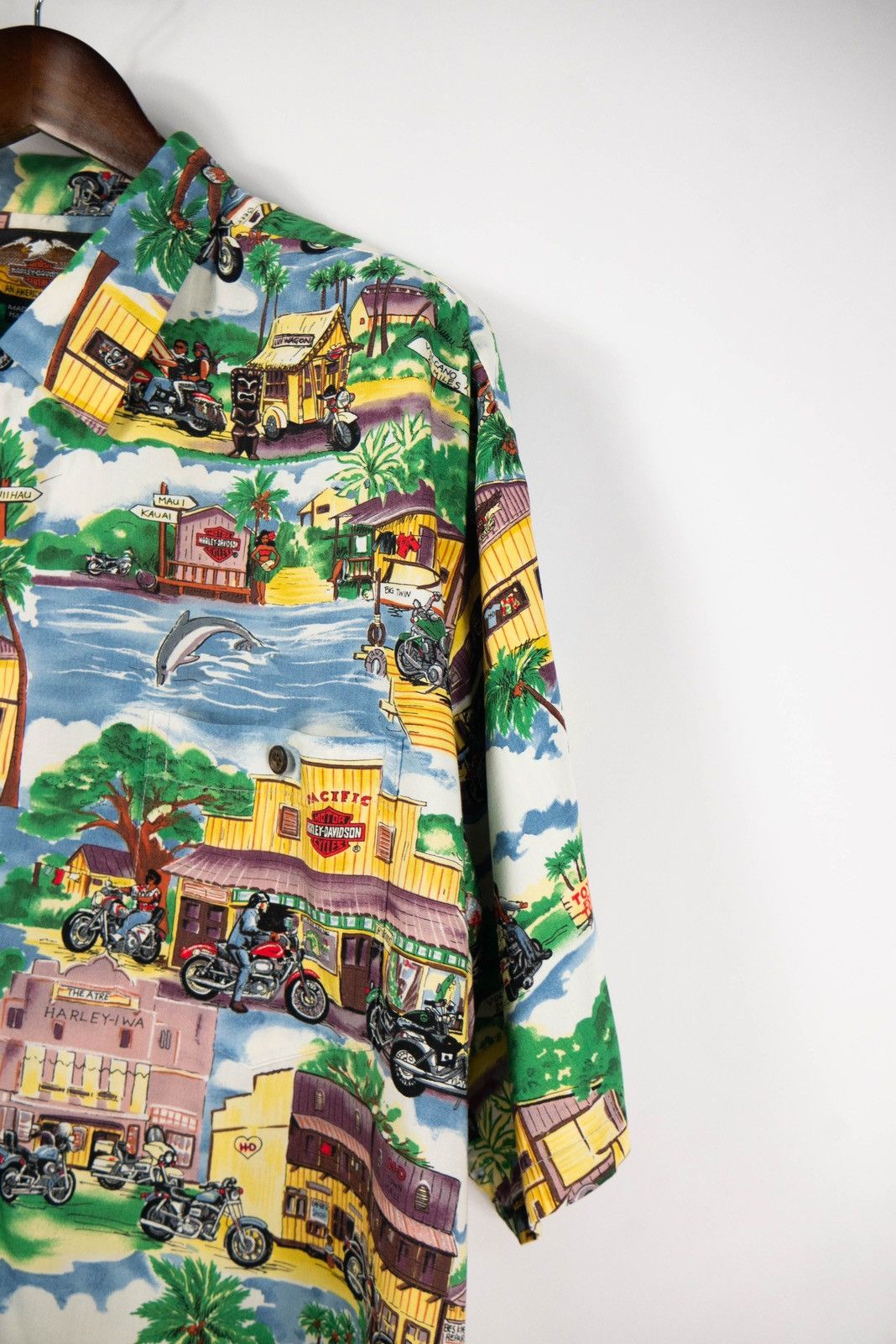 Harley Davidson × Vintage Vintage Hawaii Harley Davidson button shirt Size US XXL / EU 58 / 5 - 8 Thumbnail