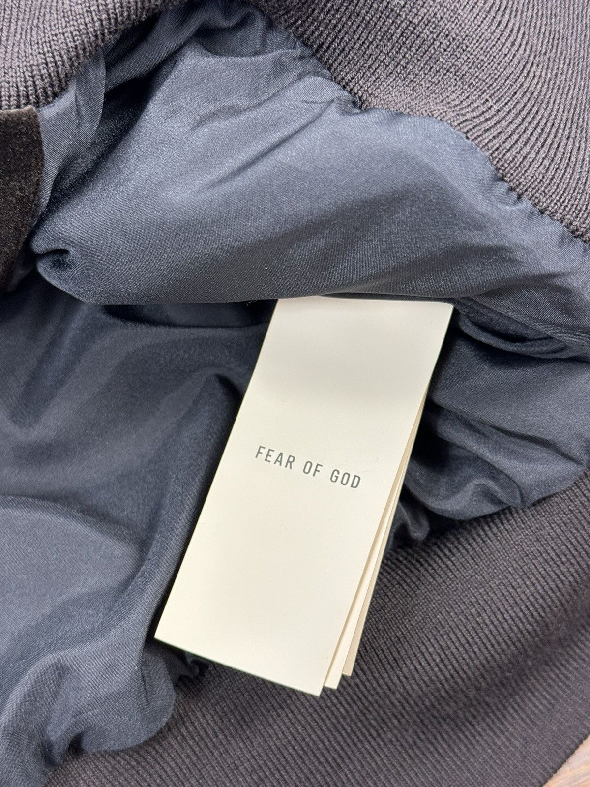 Fear of God VELVET OVERSIZED TRACK JACKET Size US M / EU 48-50 / 2 - 7 Thumbnail