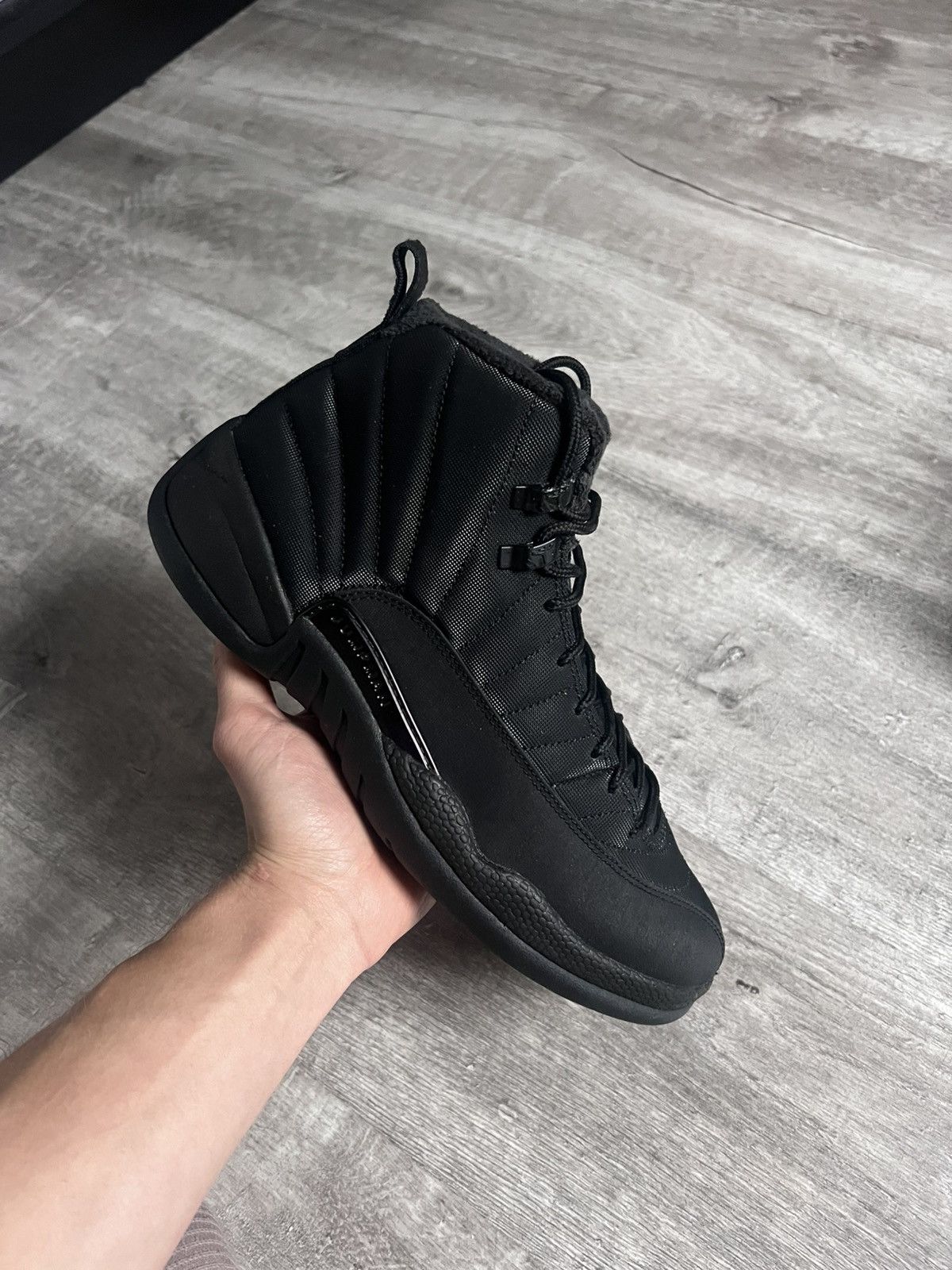 Nike Nike Air Jordan 12 Retro Winterized Black shoe’s Size US 8.5 / EU 41-42 - 2 Thumbnail