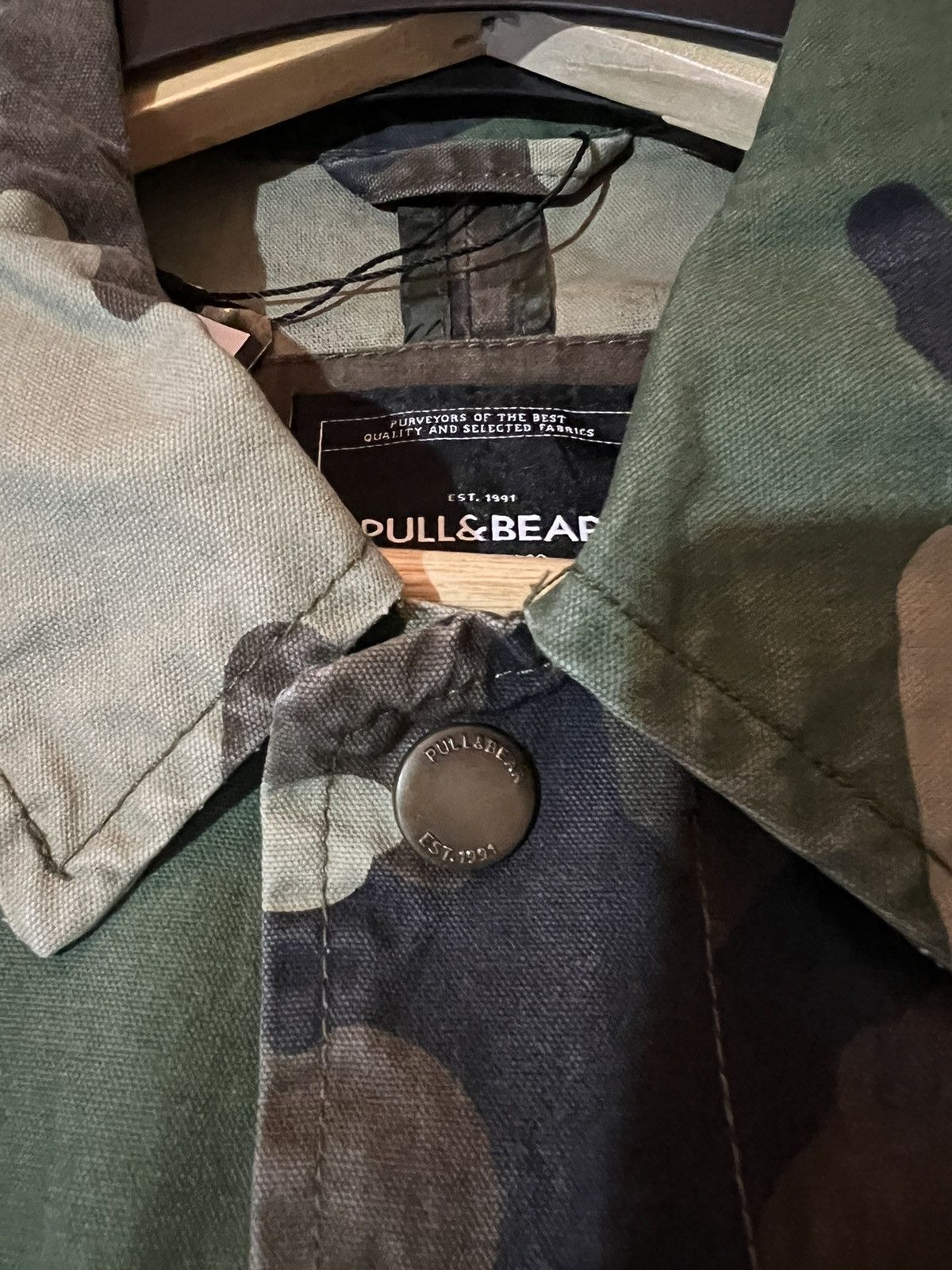 Designer × Pull & Bear ARMY Military pull & Bear rare item Size US L / EU 52-54 / 3 - 5 Thumbnail