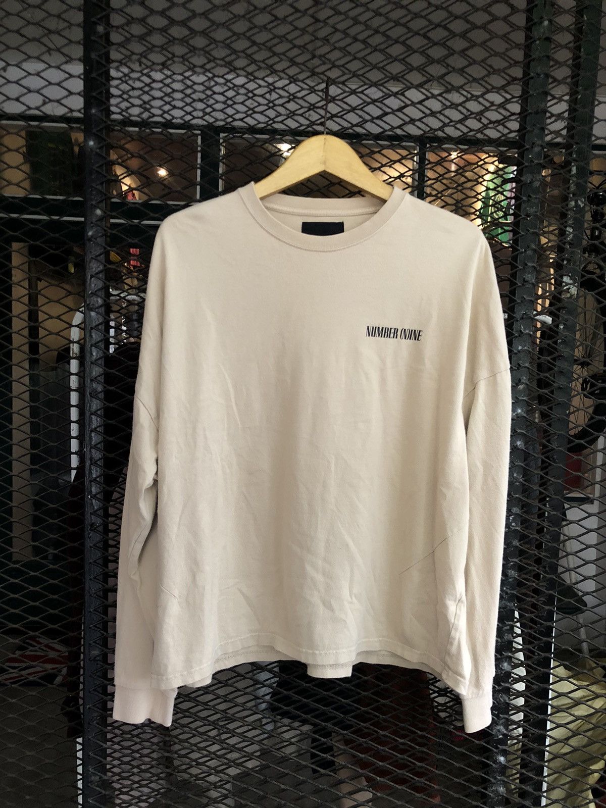 Number (N)ine NUMBER NINE ARCH LOGO LONG SLEEVE OVERSIZE Size US S / EU 44-46 / 1 - 5 Thumbnail