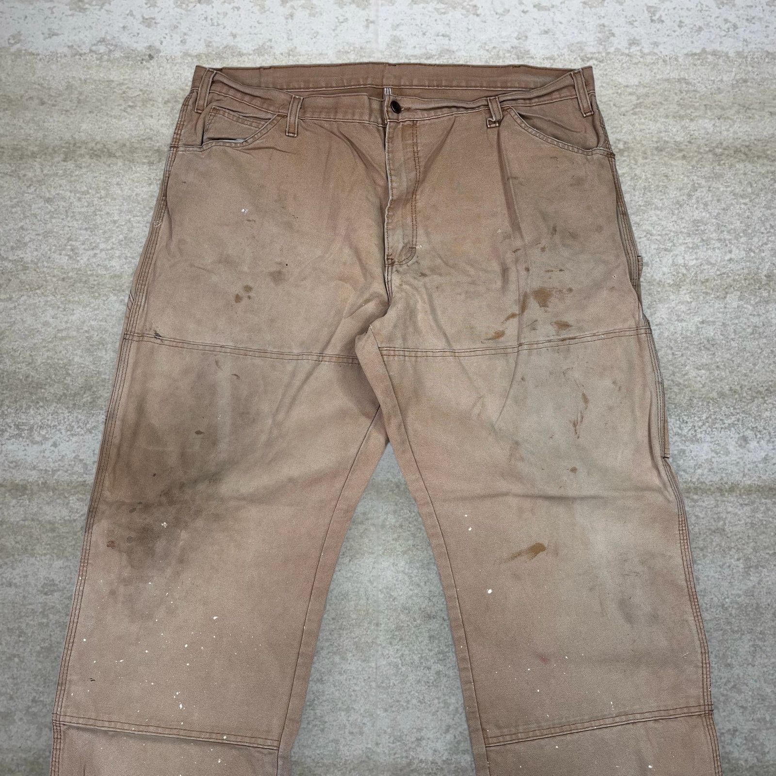 Dickies Vintage Y2K Dickies Carpenter Pants 42x32 Baggy Tan Cotton Size US 42 / EU 58 - 5 Thumbnail
