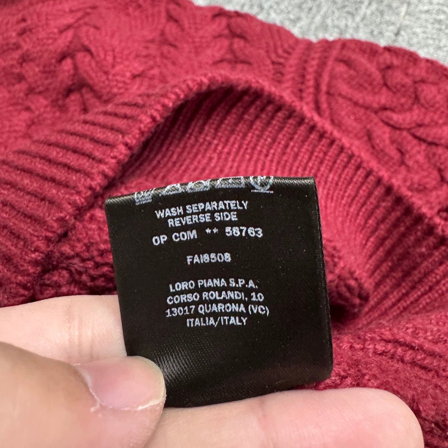 Loro Piana Loro Piana Cashmere Cable Knit Sweater 44 99 New Size US S / EU 44-46 / 1 - 4 Thumbnail
