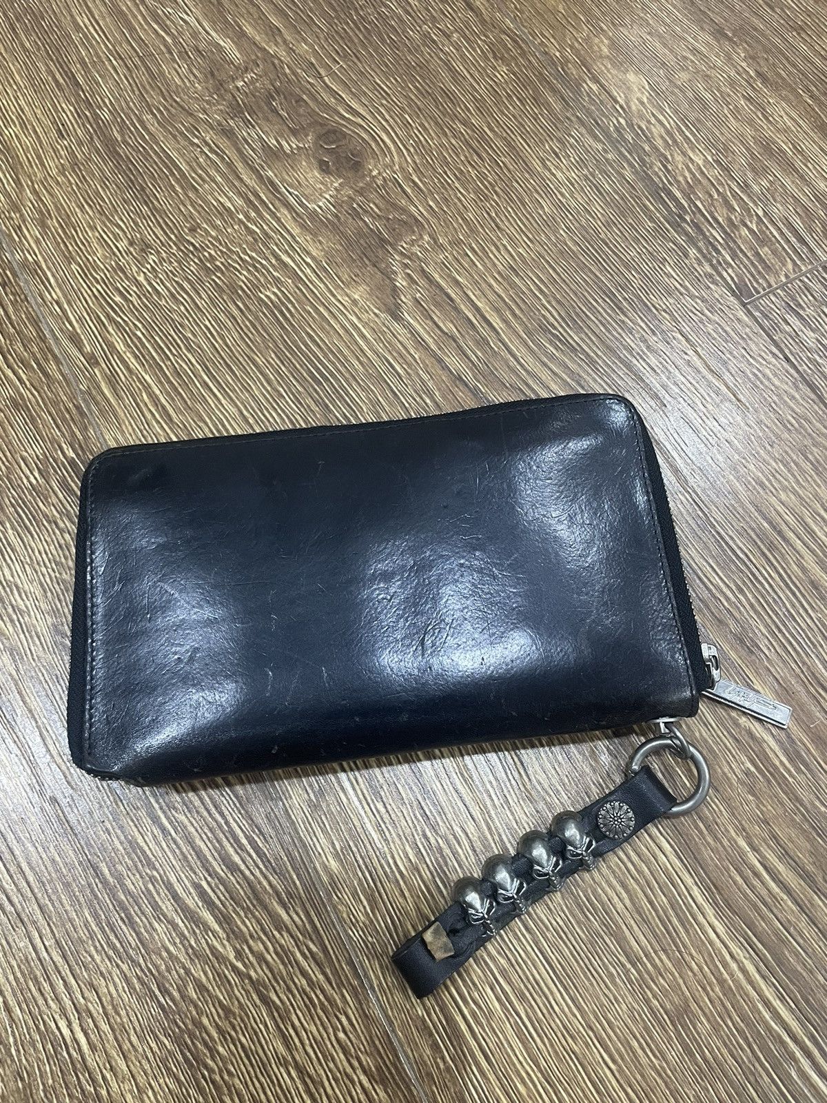 Yohji Yamamoto Authentic YOHJIYAMATO signature Zipper Long wallet Size ONE SIZE - 2 Thumbnail