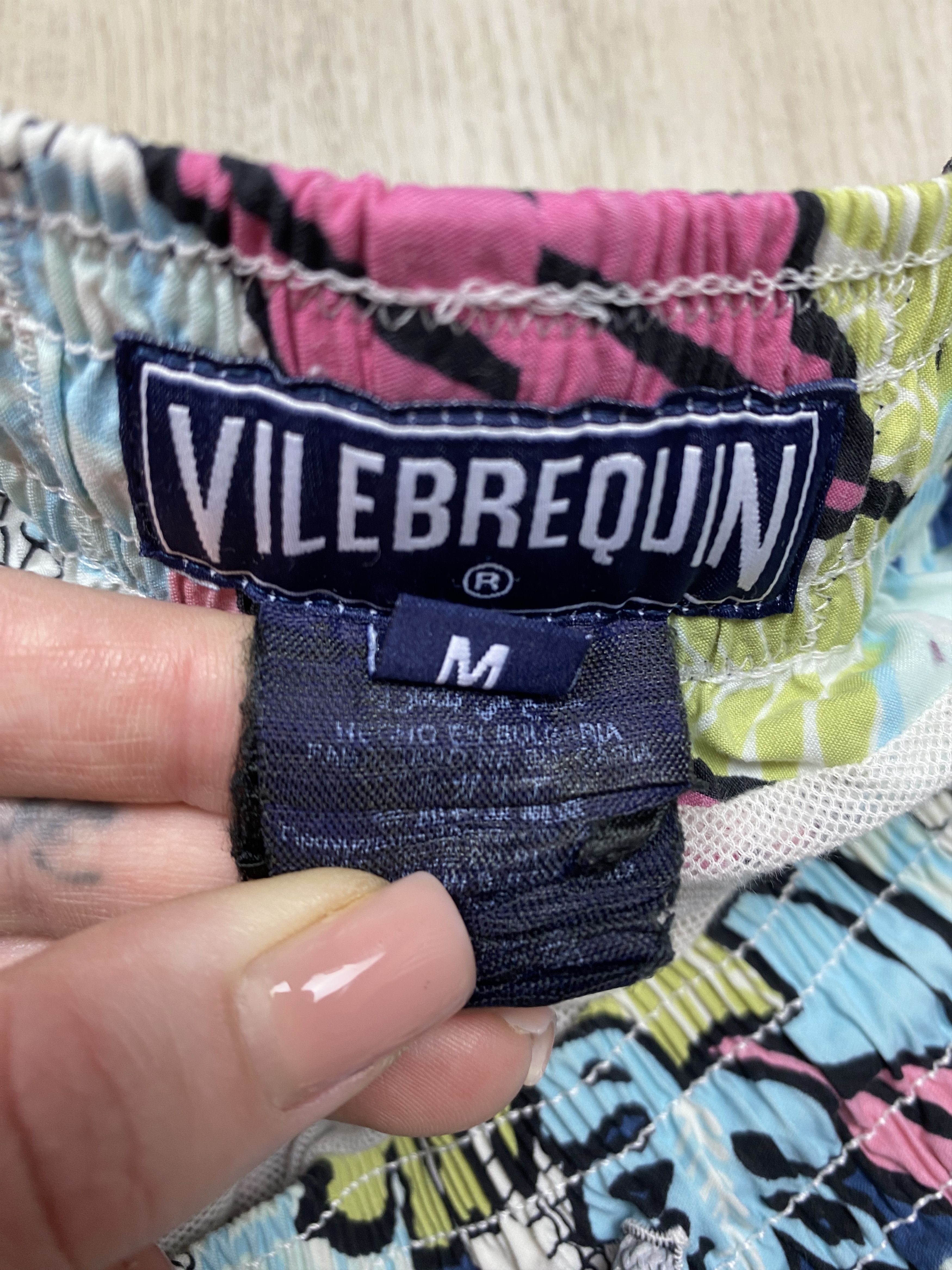 Vilebrequin × Vintage Vilebrequin Vintage Mens Nylon Swimming Shorts Y2K Size US 32 / EU 48 - 4 Thumbnail