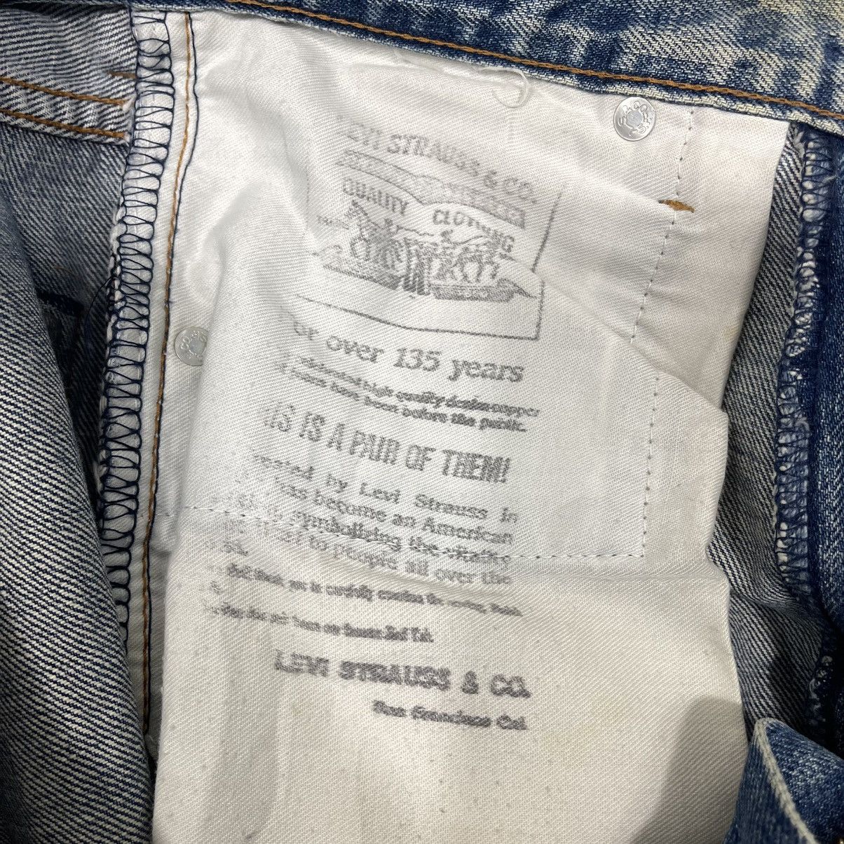 Levi's Vintage Levis Big E Made In Japan Trasher Button Fly Denim Size US 28 / EU 44 - 20 Thumbnail