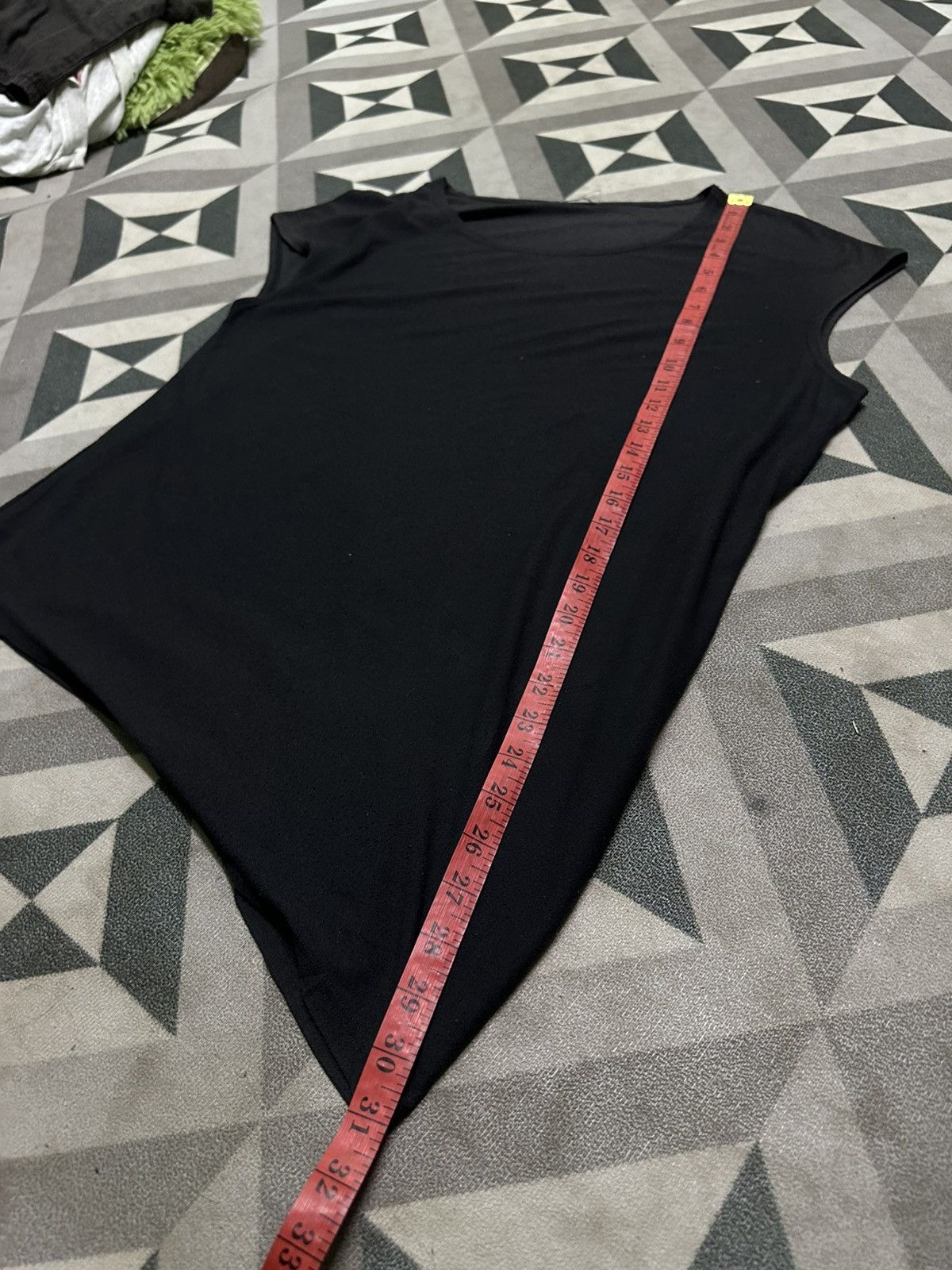 Limi Feu Limi Feu Yohji Yamamoto sleeveless an asymmentrical shirt Size S / US 4 / IT 40 - 8 Thumbnail