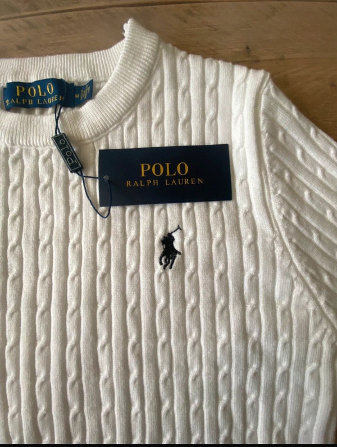 Polo Ralph Lauren Ralph Lauren knitwear white Size US M / EU 48-50 / 2 - 1 Thumbnail
