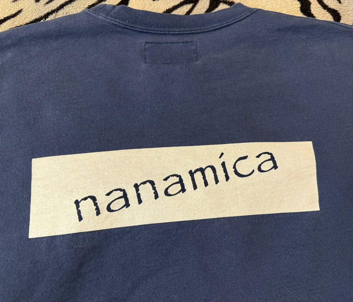 Nanamica Nanamica Vintage Logo Sweatshirt Japanese Size US XL / EU 56 / 4 - 3 Thumbnail