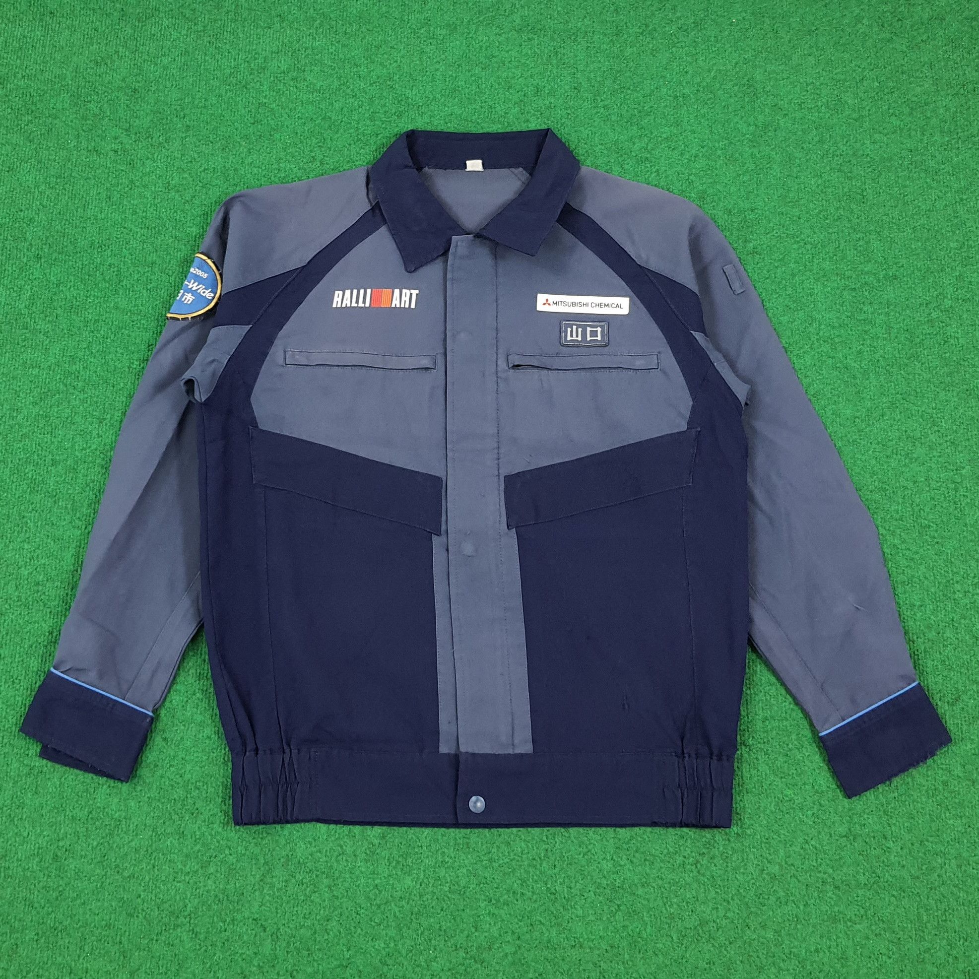 Japanese Brand × Vintage Vintage Mitsubishi Ralli Art Japan Motorsports Brand Jacket Size US M / EU 48-50 / 2 - 3 Thumbnail