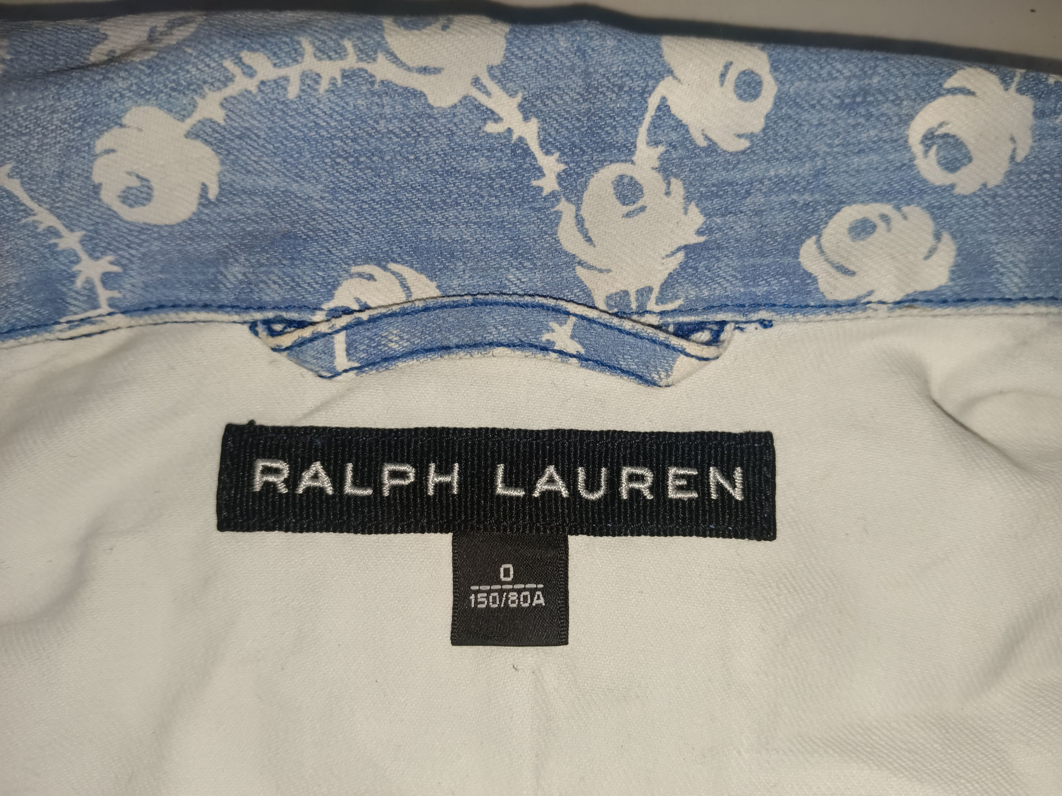Ralph Lauren Ralph Lauren Distressed Trucker Jacket Size US XS / EU 42 / 0 - 12 Thumbnail