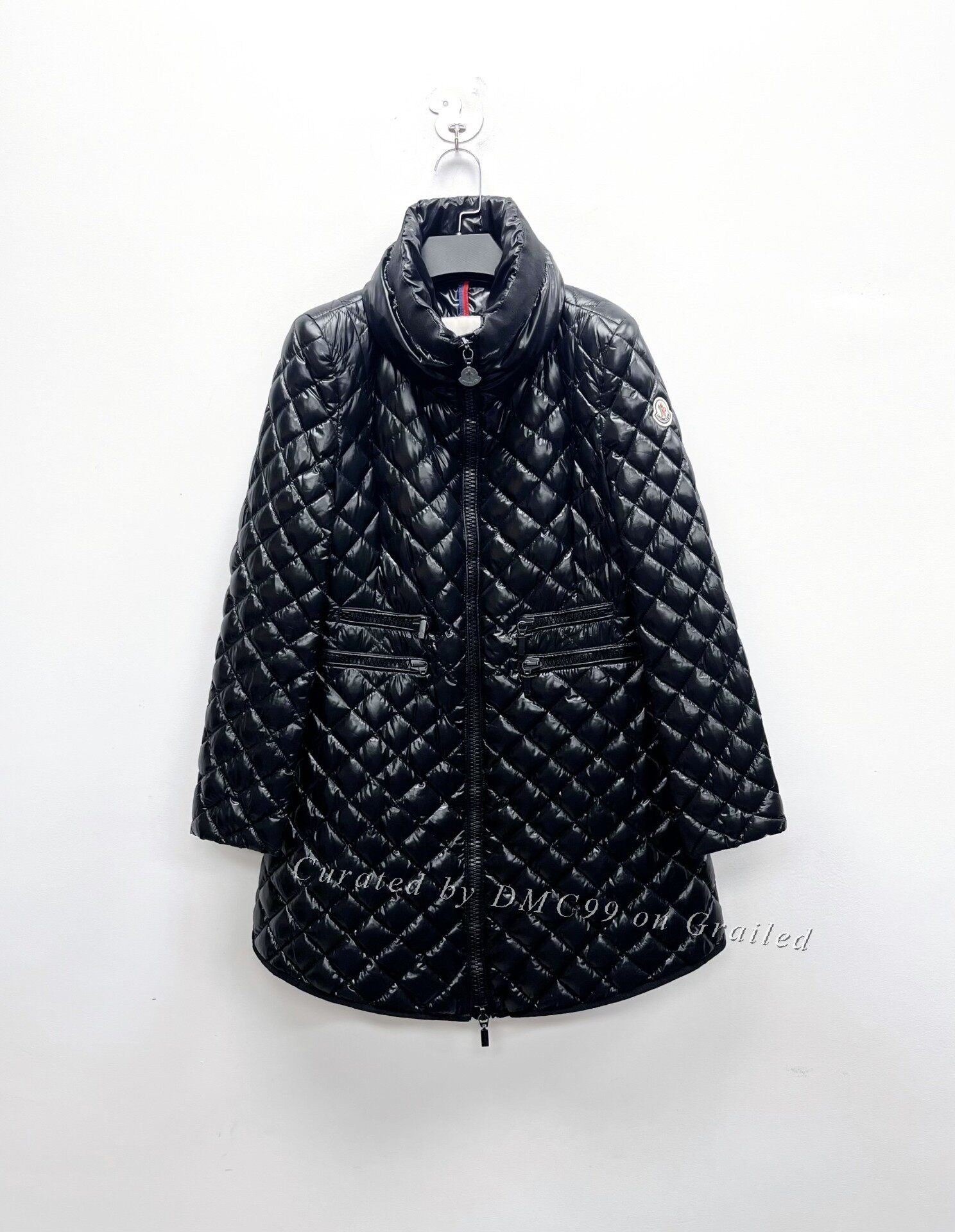 Moncler Moncler Grandval Black Quilted Down Jacket Size XS / US 0-2 / IT 36-38 - 1 Thumbnail