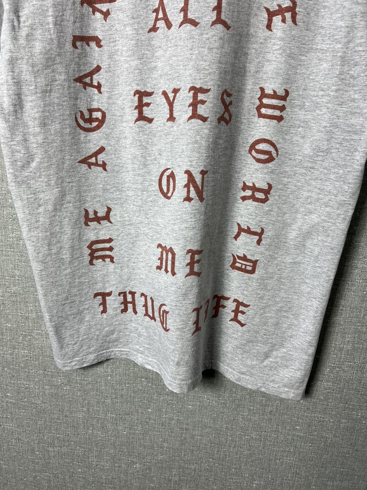 Band Tees × Vintage Vintage Kanye West I Feel Like Pablo Rare Tee Big Logo Size US L / EU 52-54 / 3 - 4 Thumbnail