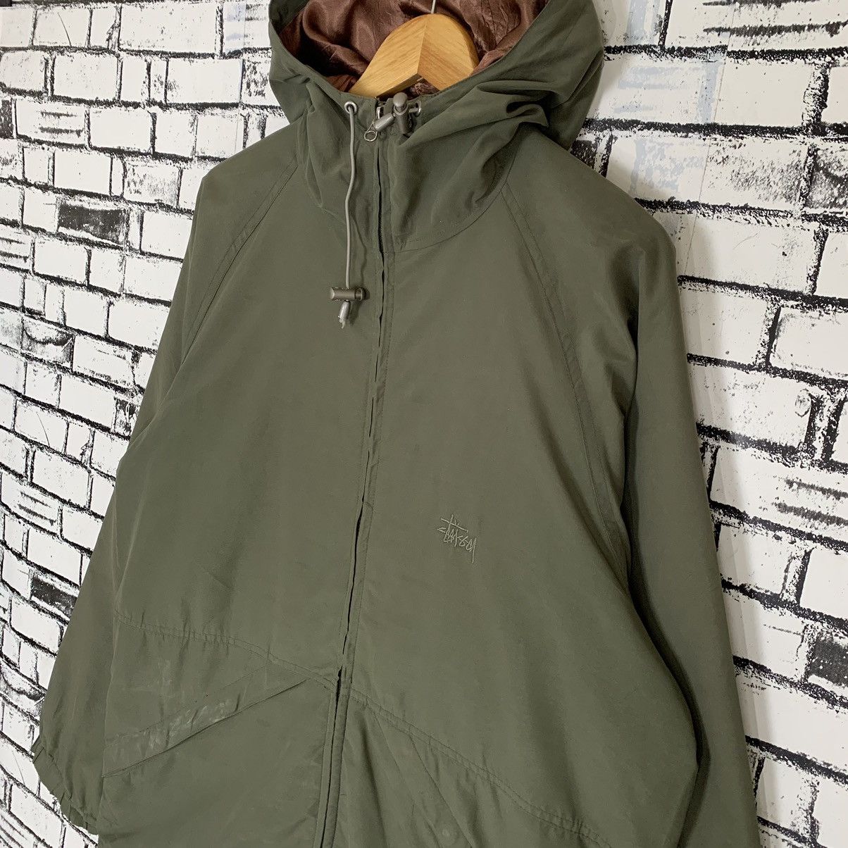 Stussy Stussy Small Logo Windbreaker Size M / US 6-8 / IT 42-44 - 3 Thumbnail