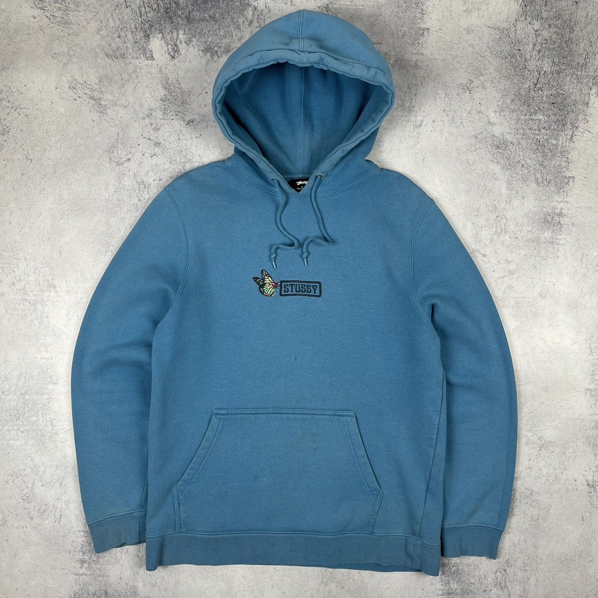 Stussy Vintage Stussy butterfly embroidered logo hoodie 00’s Size US S / EU 44-46 / 1 - 2 Thumbnail