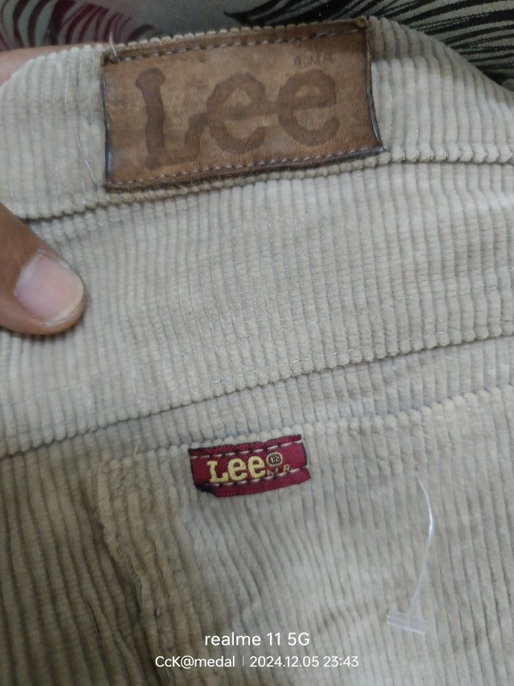 Lee Lee Corduroy Vintage Size US 30 / EU 46 - 4 Thumbnail