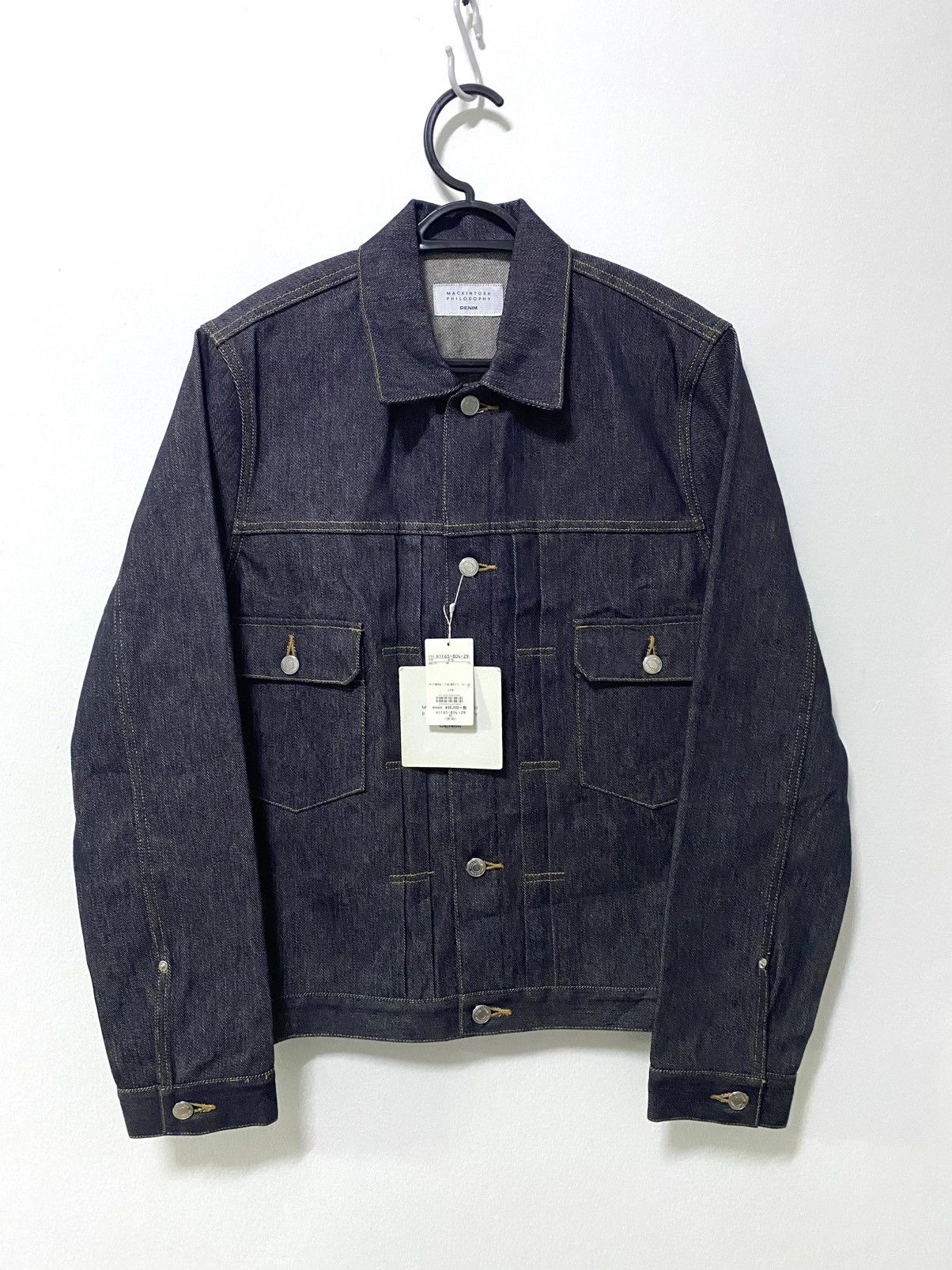 Mackintosh Type 2 Mackintosh Philosophy denim selvedge jacket Size US M / EU 48-50 / 2 - 1 Thumbnail